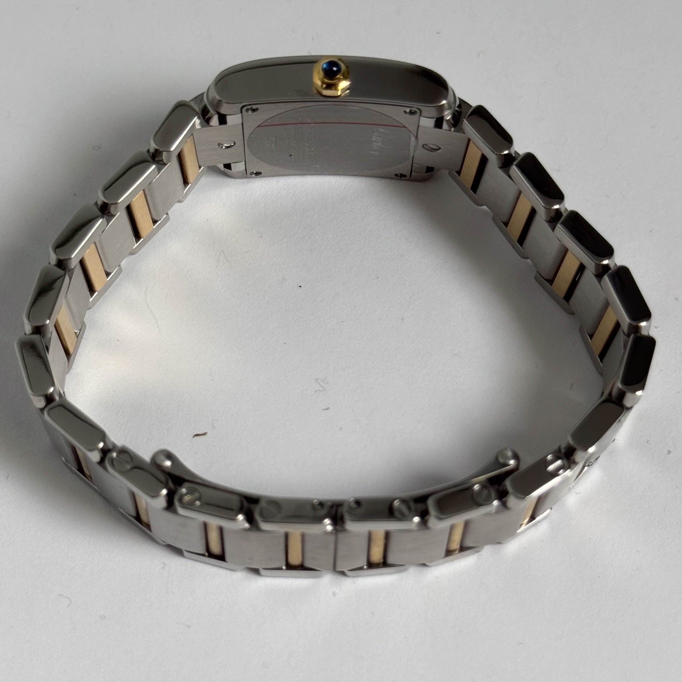 Cartier Tank 20mm White Dial Watch Ref# W51007Q4