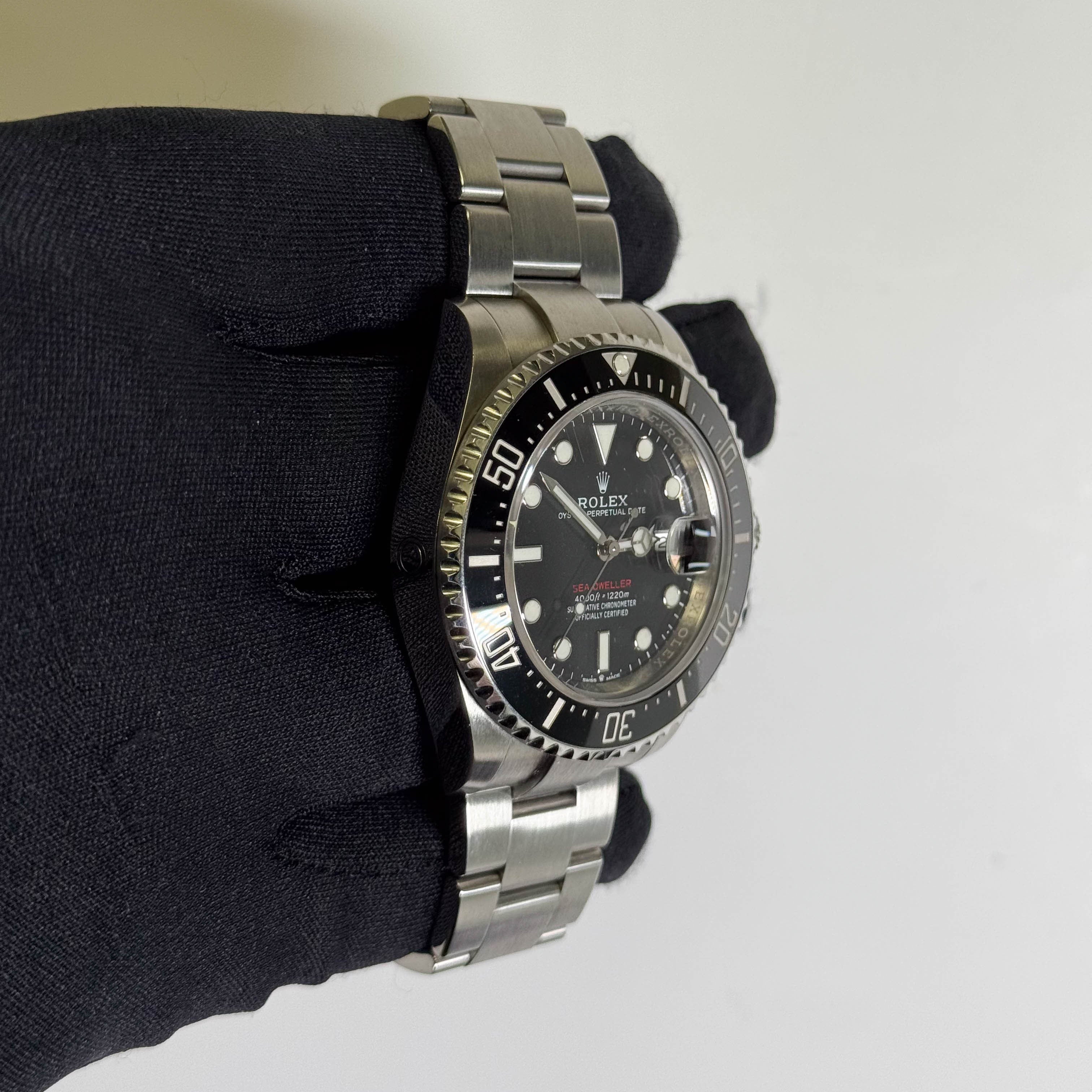 Rolex Sea-Dweller 43mm Black Dial Watch Ref# 126600