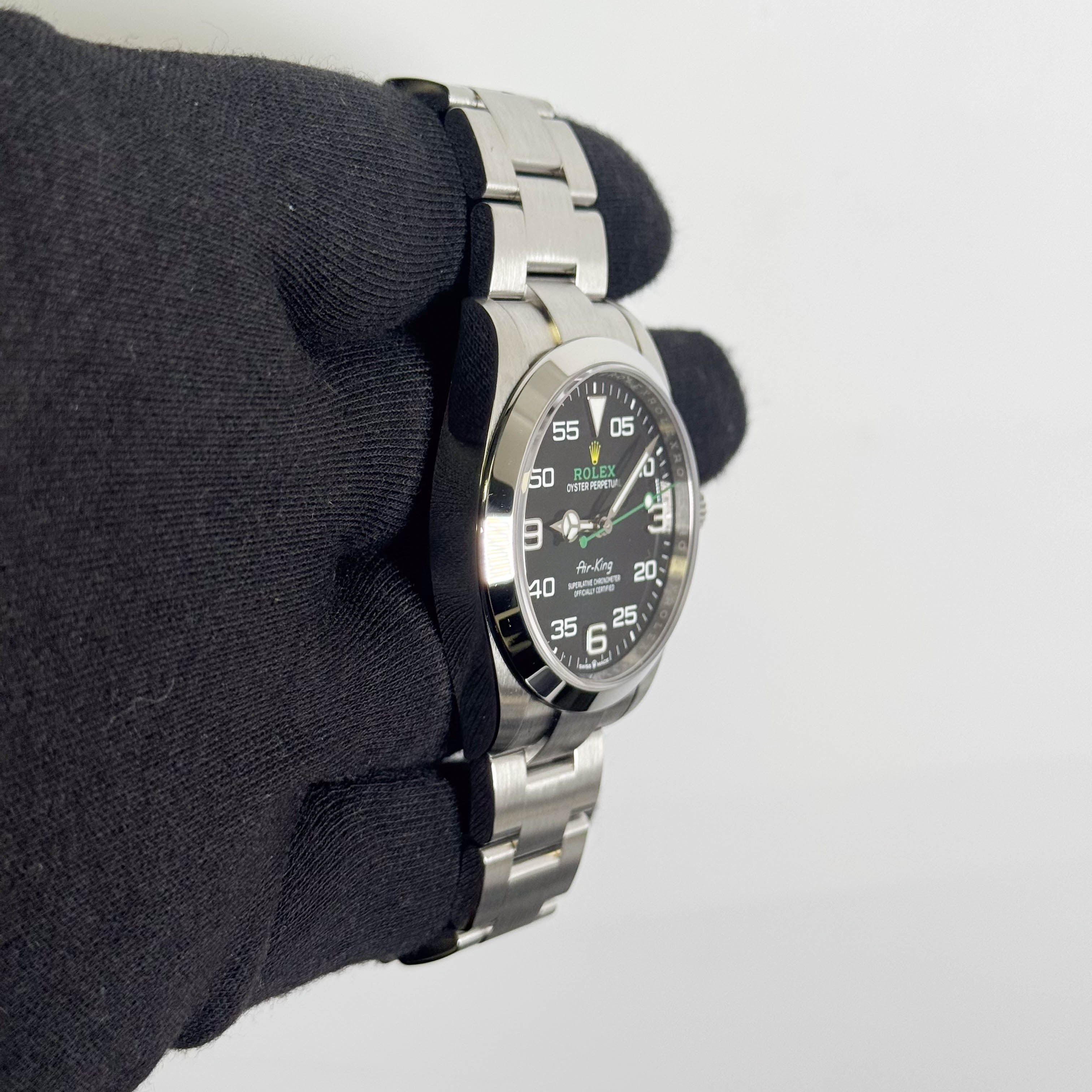 Rolex Air-King 40mm Black Dial Watch Ref# 126900