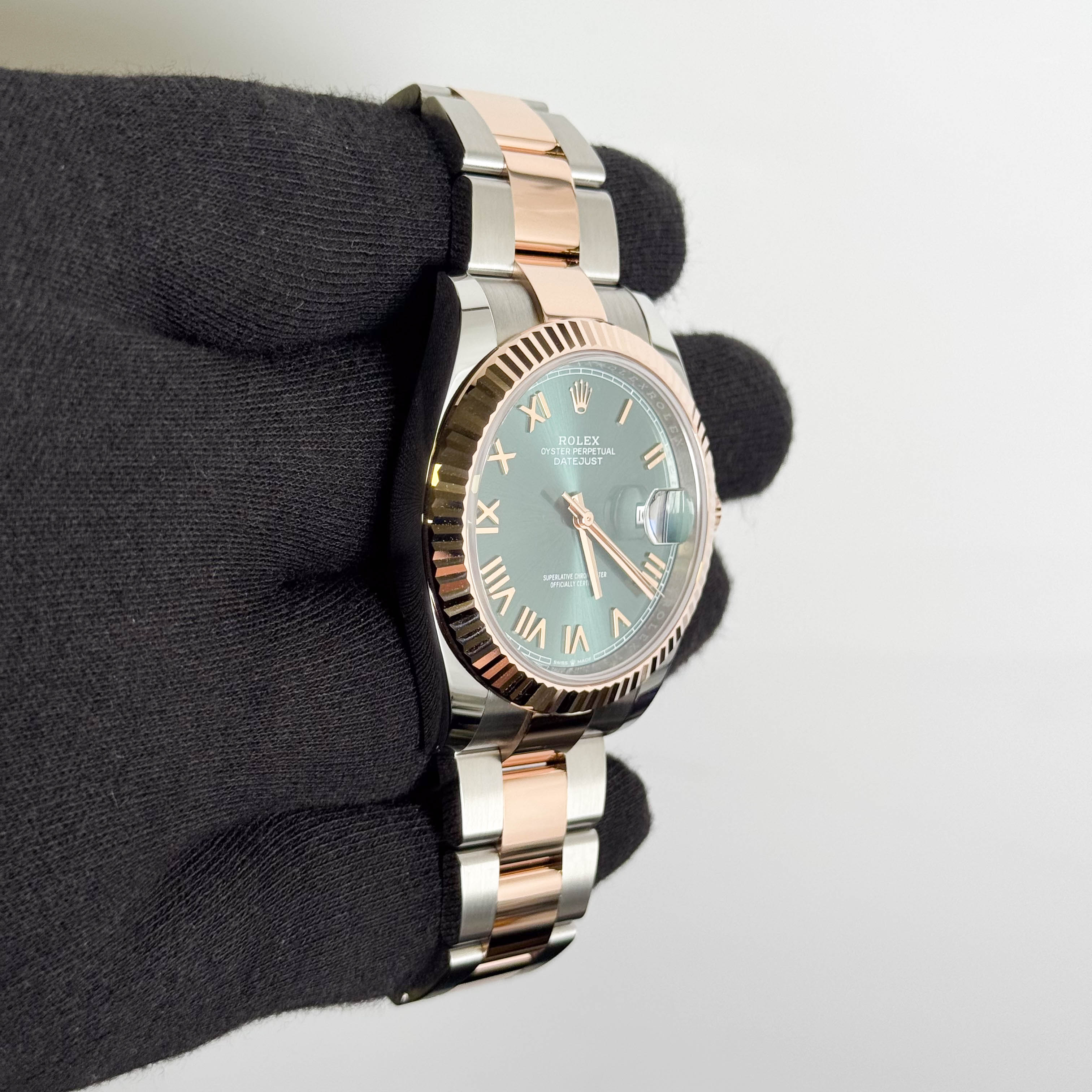 Rolex Datejust 41mm Rhodium Dial Watch Ref# 126331