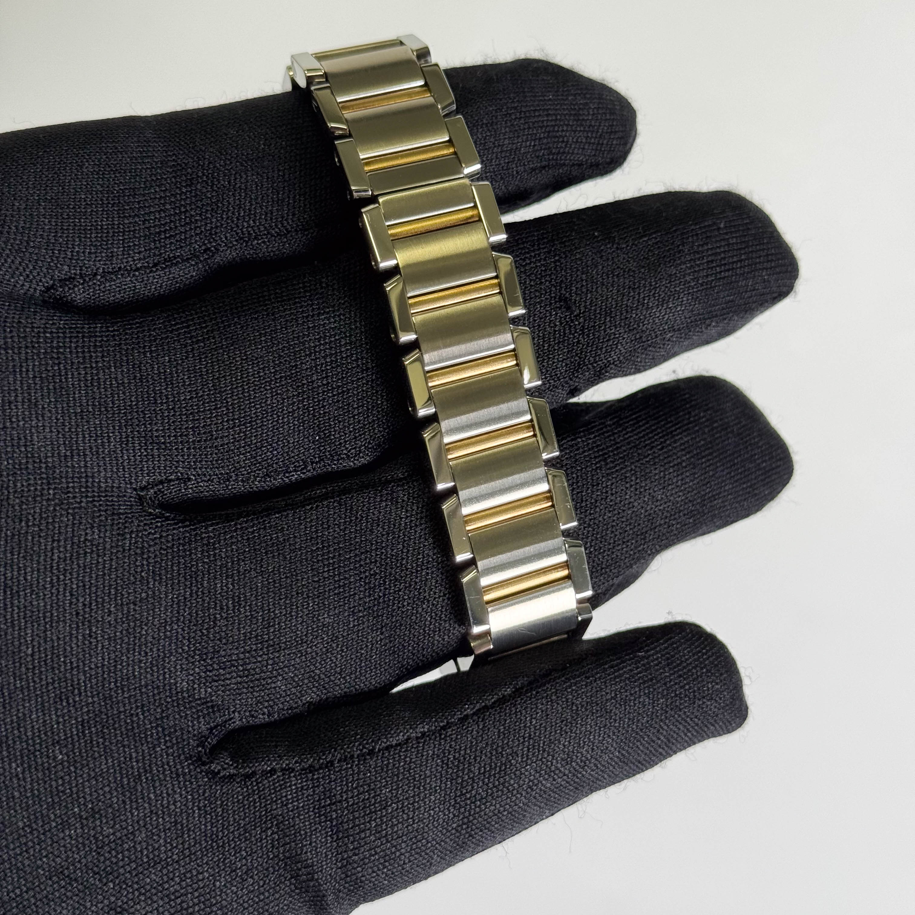 Cartier Tank 20mm White Dial Watch Ref# W51007Q4