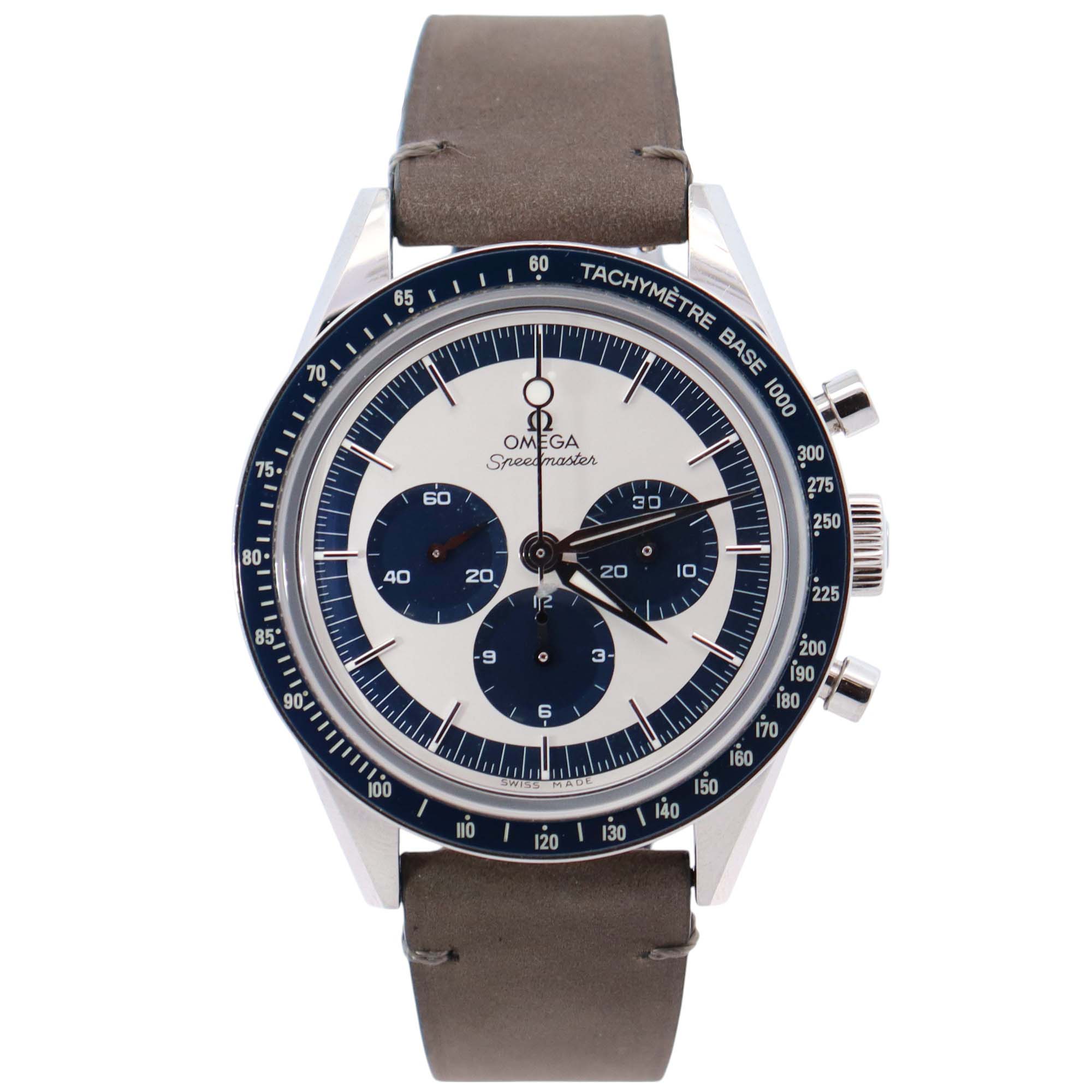 Omega Speedmaster 39mm White Dial Watch Ref# 311.33.40.30.02.001 - Happy Jewelers Fine Jewelry Lifetime Warranty