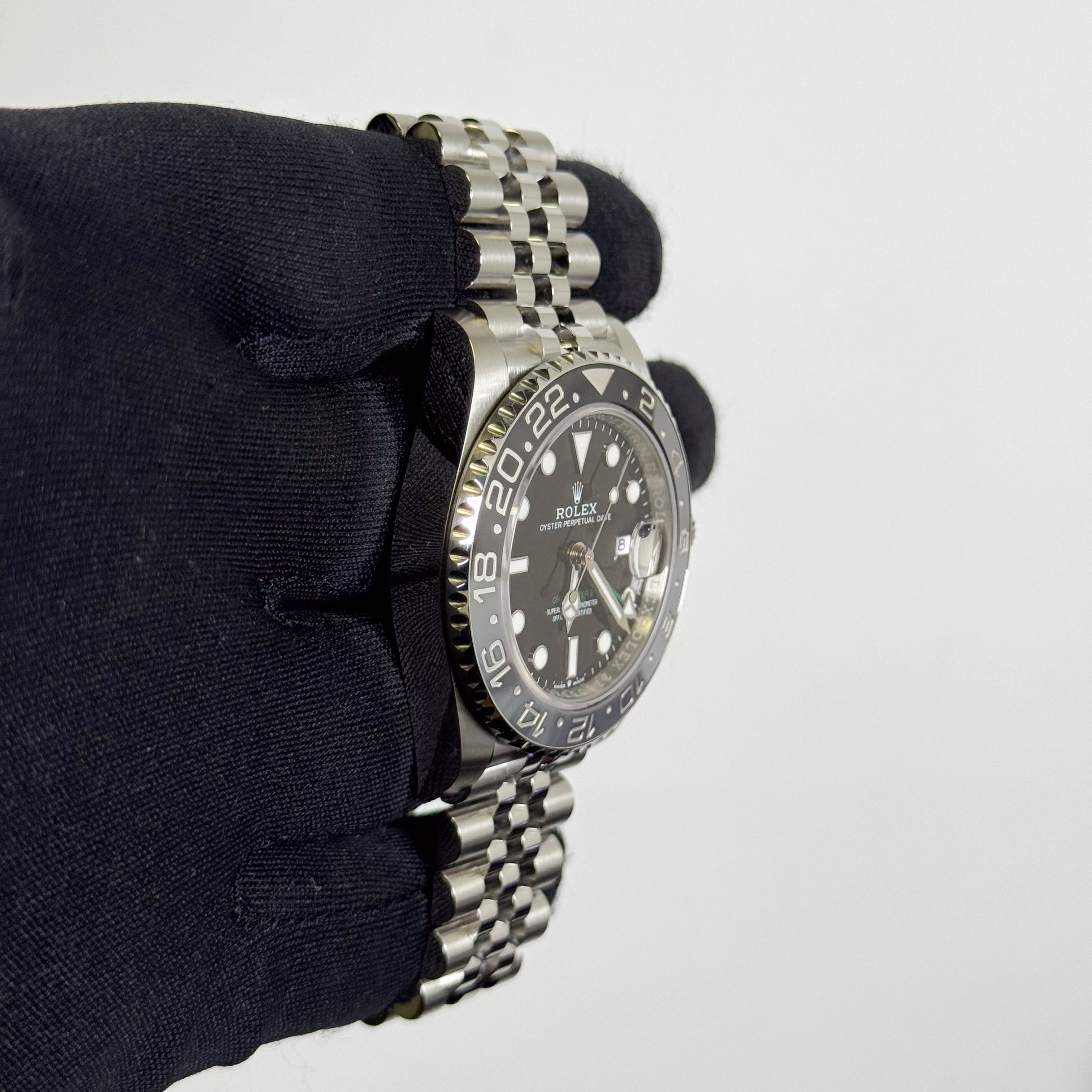 Rolex GMT-Master II 40mm Black Dial Watch Ref# 126710GRNR - Happy Jewelers Fine Jewelry Lifetime Warranty