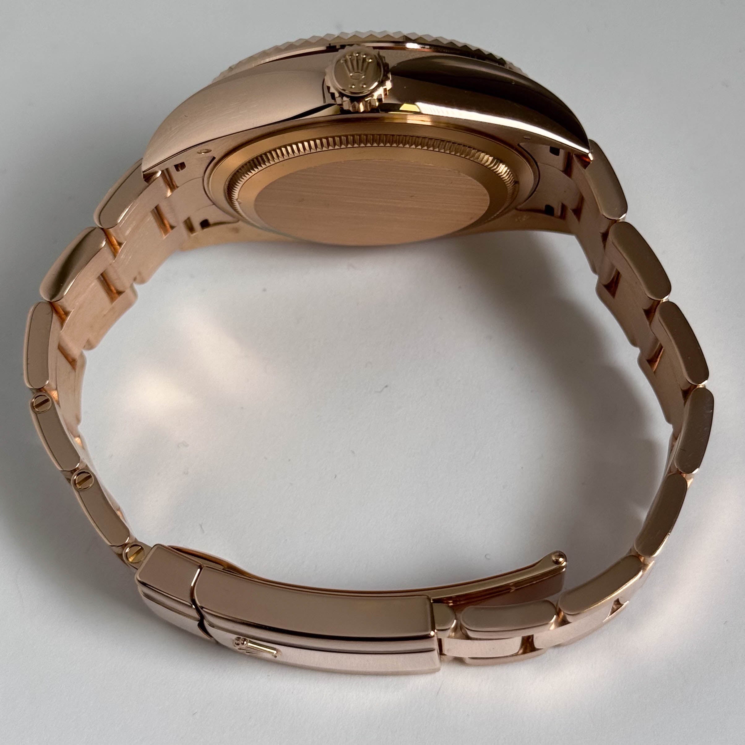 Rolex Sky-Dweller 42mm Chocolate Dial Watch Ref# 326935