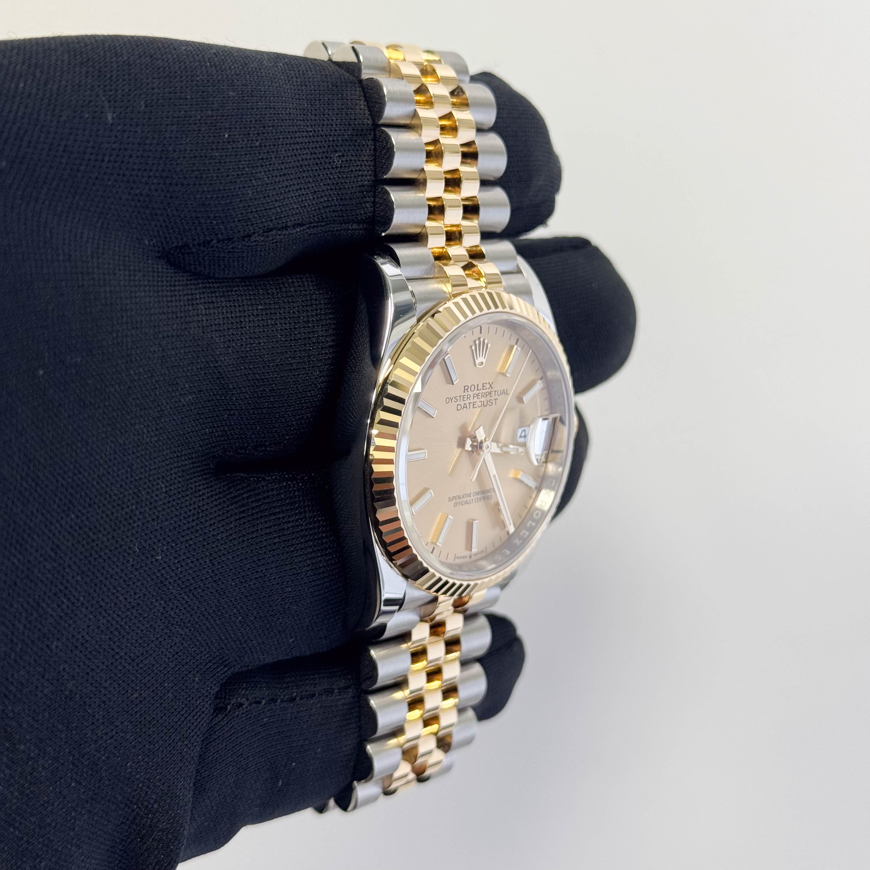 Rolex Datejust 36mm Champagne Dial Watch Ref# 126233
