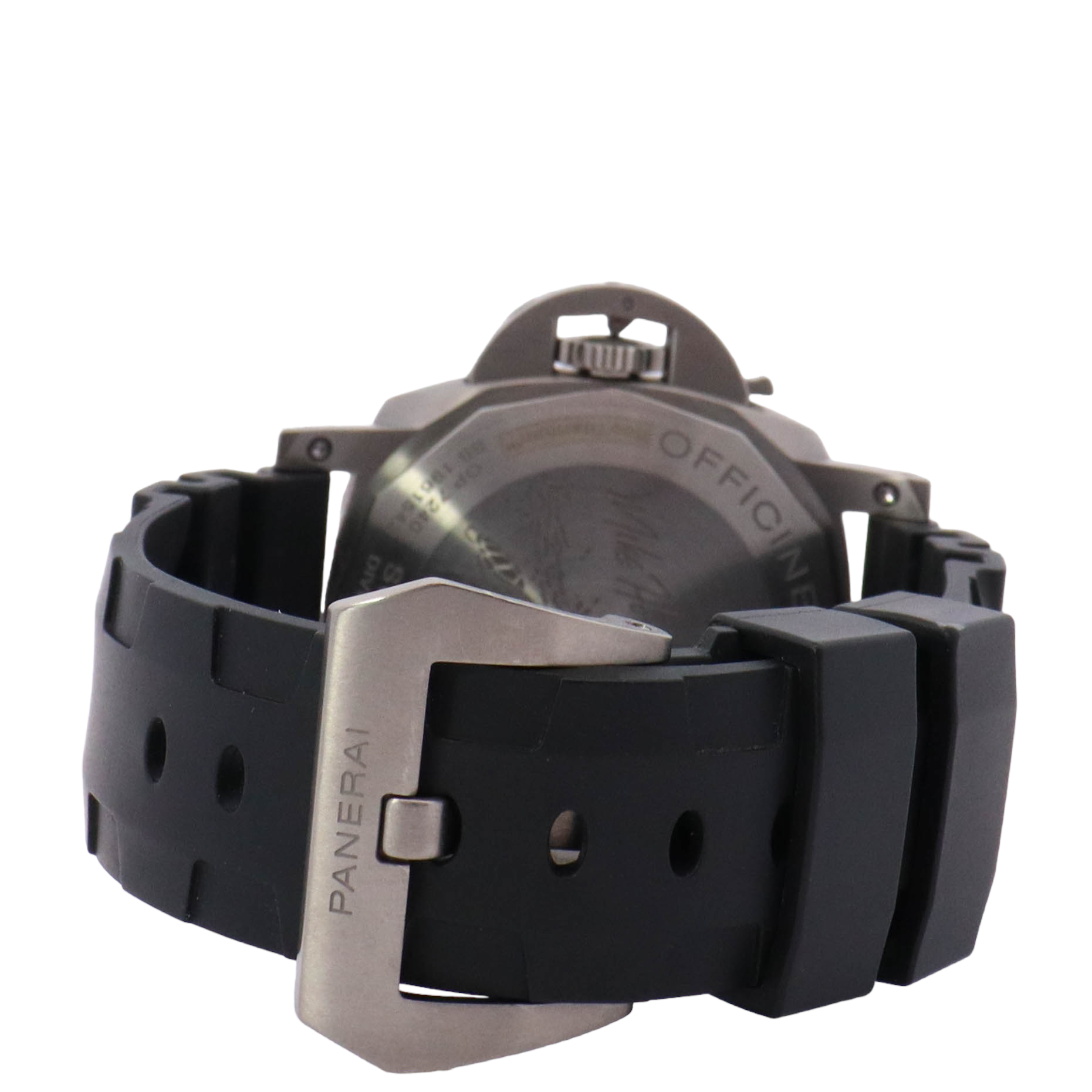 Panerai Submersible "Mike Horn" 47mm Titanium Black Dot Dial Watch Reference# PAM00984 - Happy Jewelers Fine Jewelry Lifetime Warranty