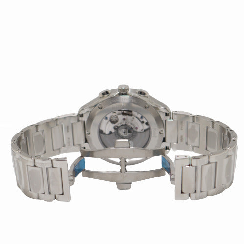 BRAND NEW! Piaget Mens Polo S Stainless Steel 42mm Blue Chronograph Dial Watch Reference# G0A41006 - Happy Jewelers Fine Jewelry Lifetime Warranty