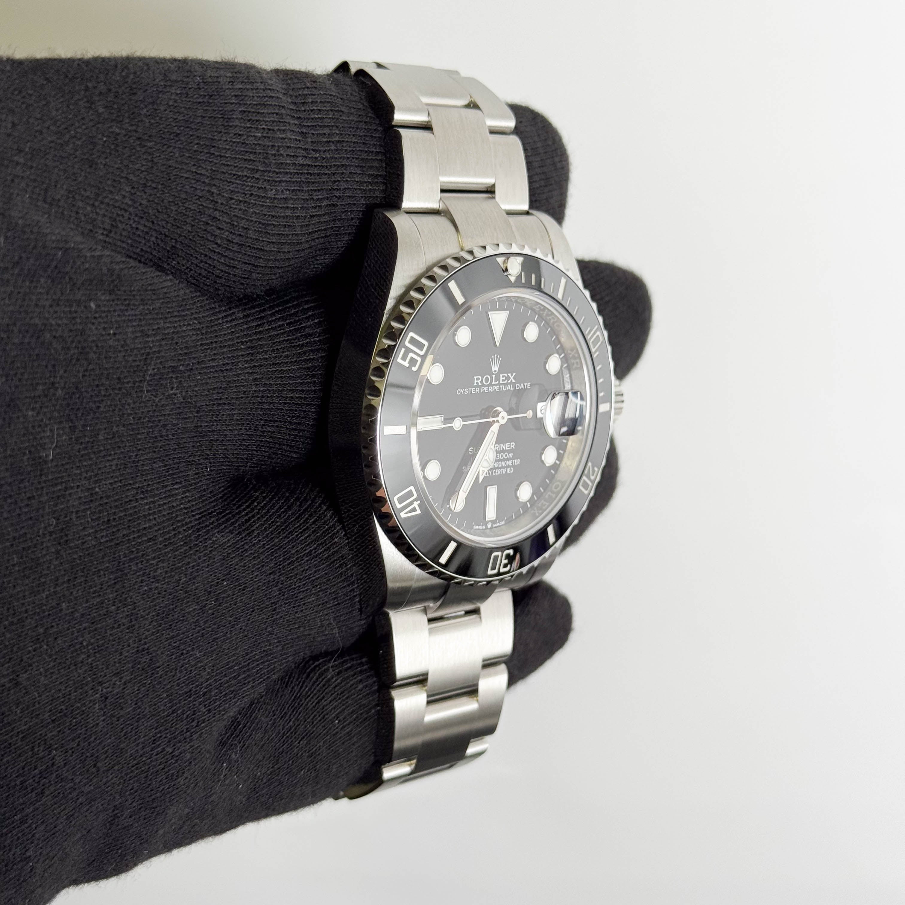 Rolex Submariner 41mm Black Dial Watch Ref# 126610LN