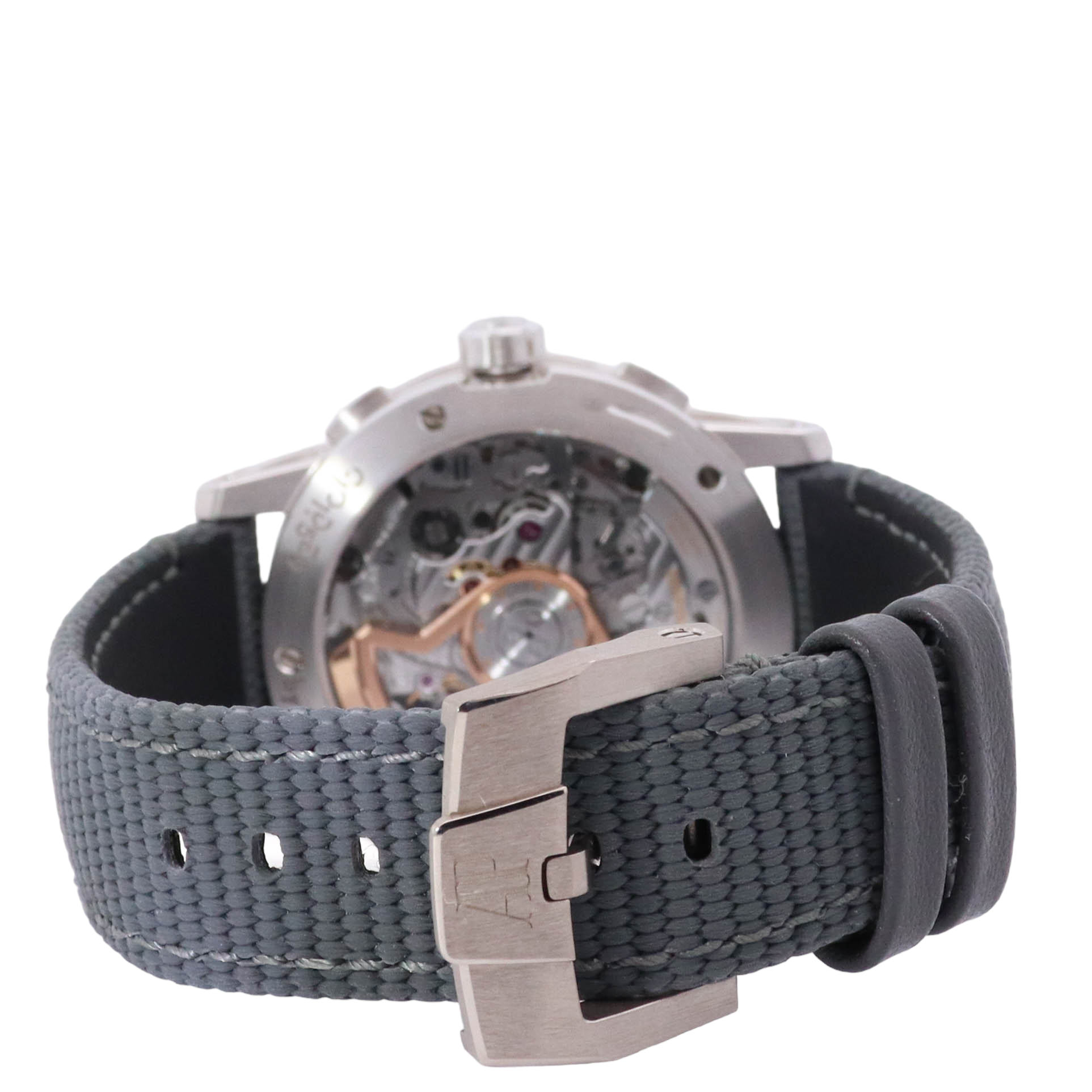 Audemars Piguet Code 11.59 41mm White Gold Blue Chronograph Dial Watch Reference# 26393BC.OO.A002KB.01 - Happy Jewelers Fine Jewelry Lifetime Warranty