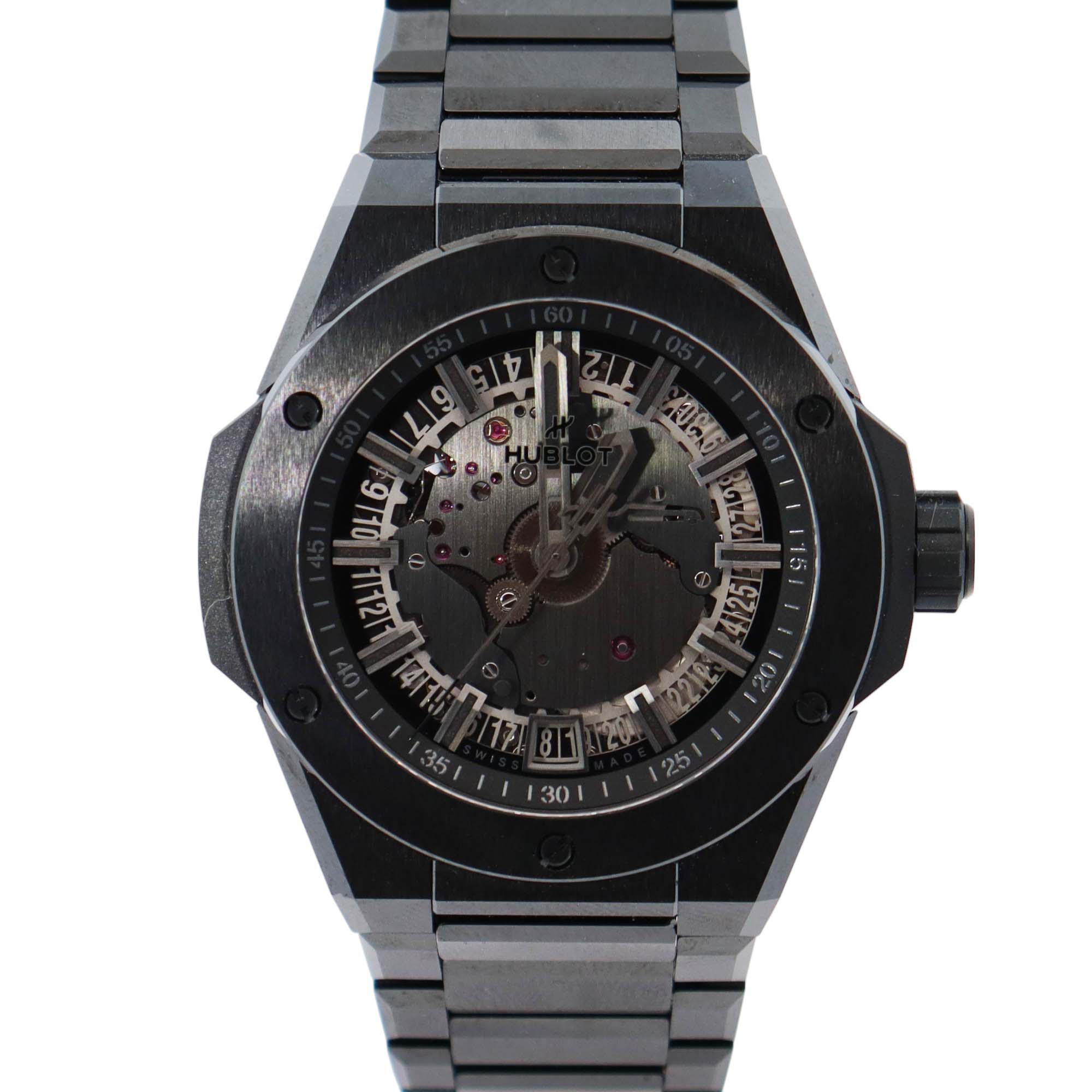 Hublot Big Bang 40mm Openwork Dial Watch Ref# 456.CX.0140.CX - Happy Jewelers Fine Jewelry Lifetime Warranty