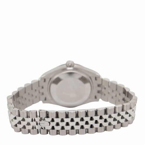Rolex Ladies Datejust Stainless Steel 31mm Rhodium Diamond Dial Watch Reference# 278274 - Happy Jewelers Fine Jewelry Lifetime Warranty
