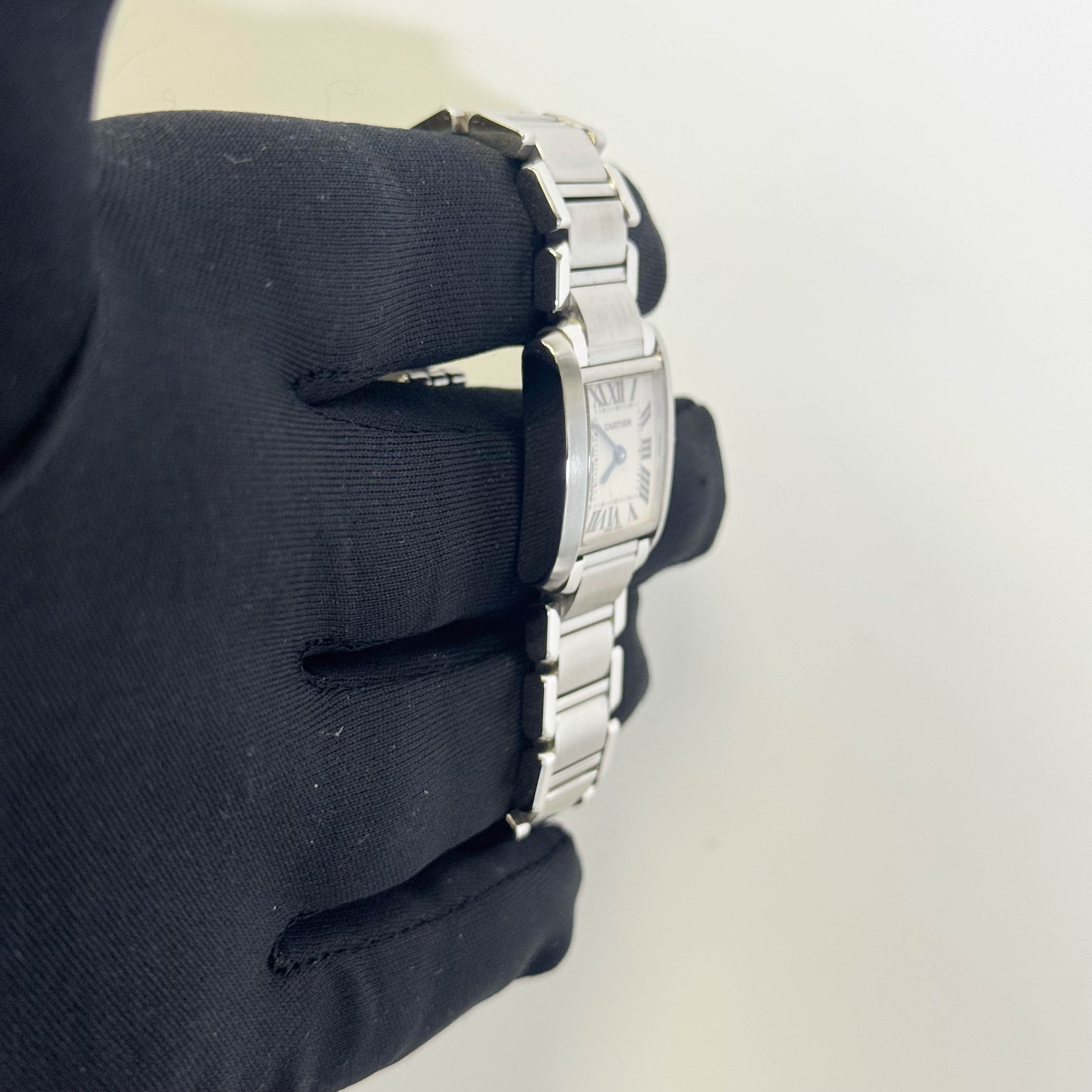 Cartier Tank 20mm White Dial Watch Ref# W51008Q3 - Happy Jewelers Fine Jewelry Lifetime Warranty