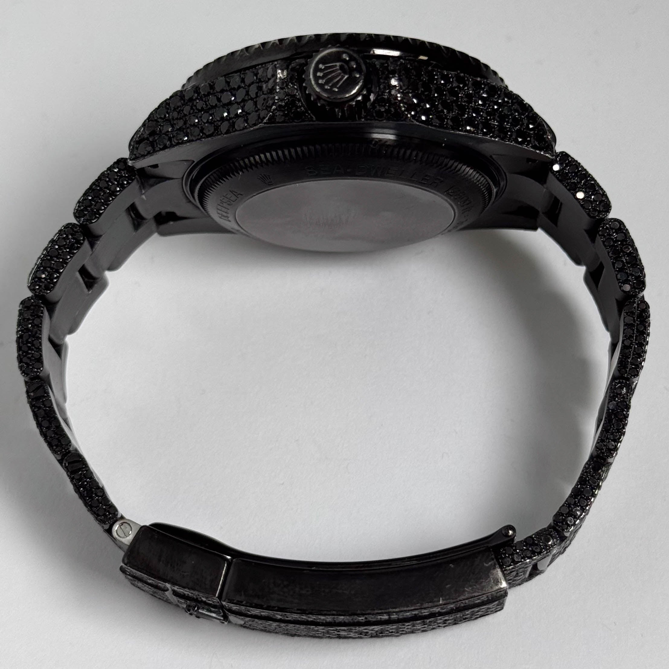 Rolex Sea-Dweller 44mm Black Diamond Dial Watch Ref# 116660