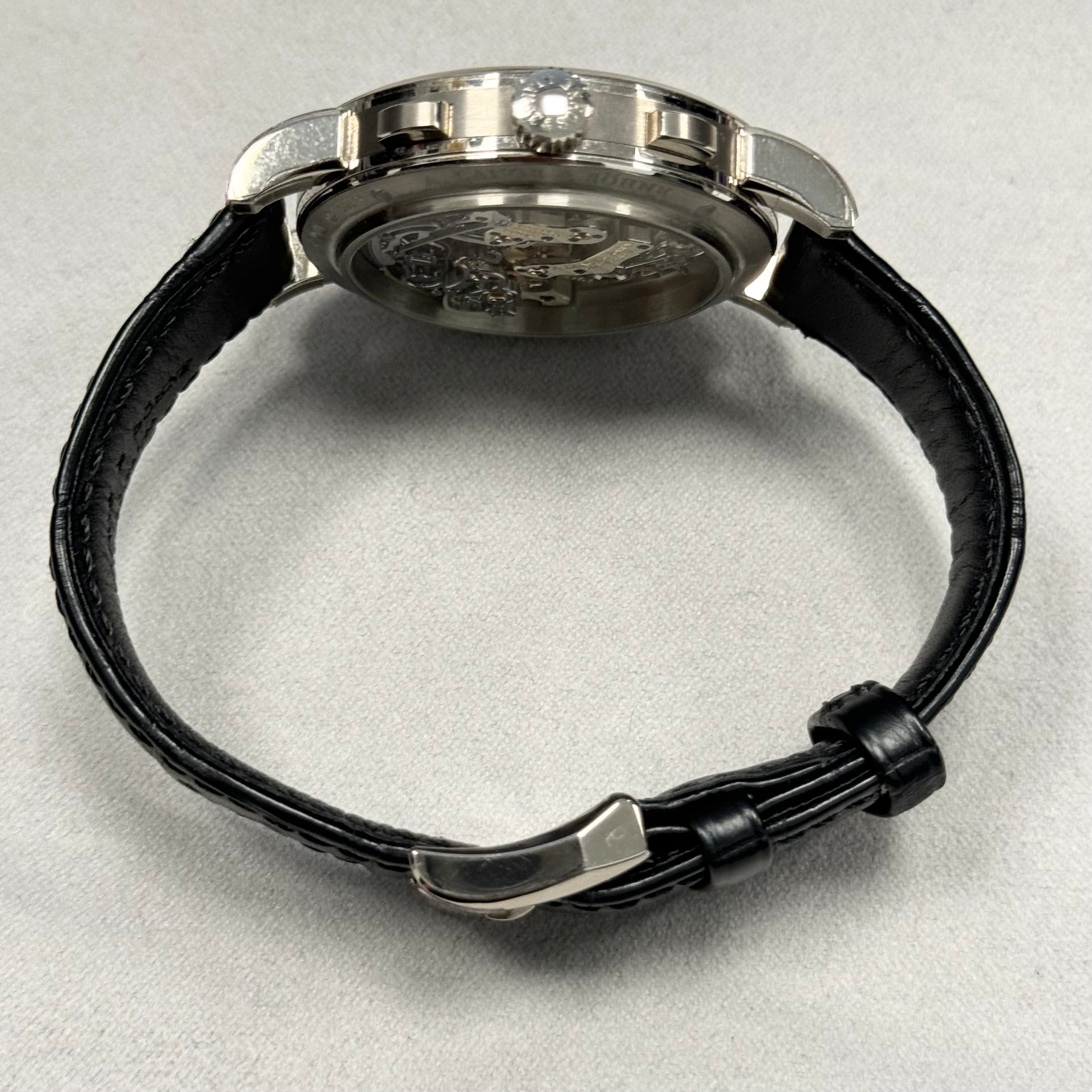 A. Lange & Sohne 1815 39.5mm Black Dial Watch Ref# 414.028 - Happy Jewelers Fine Jewelry Lifetime Warranty