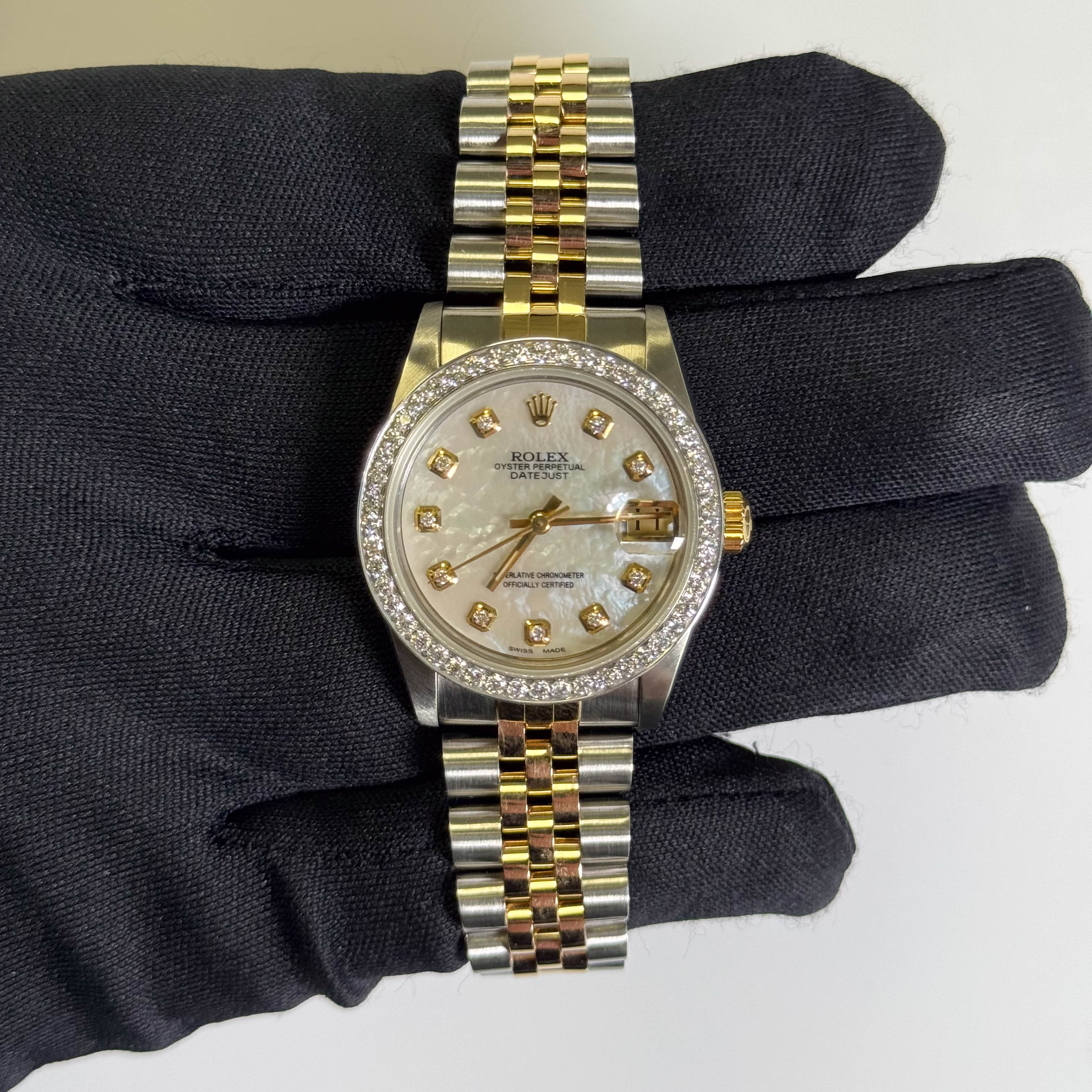 Rolex Datejust 31mm MOP Dial Watch Ref# 68273