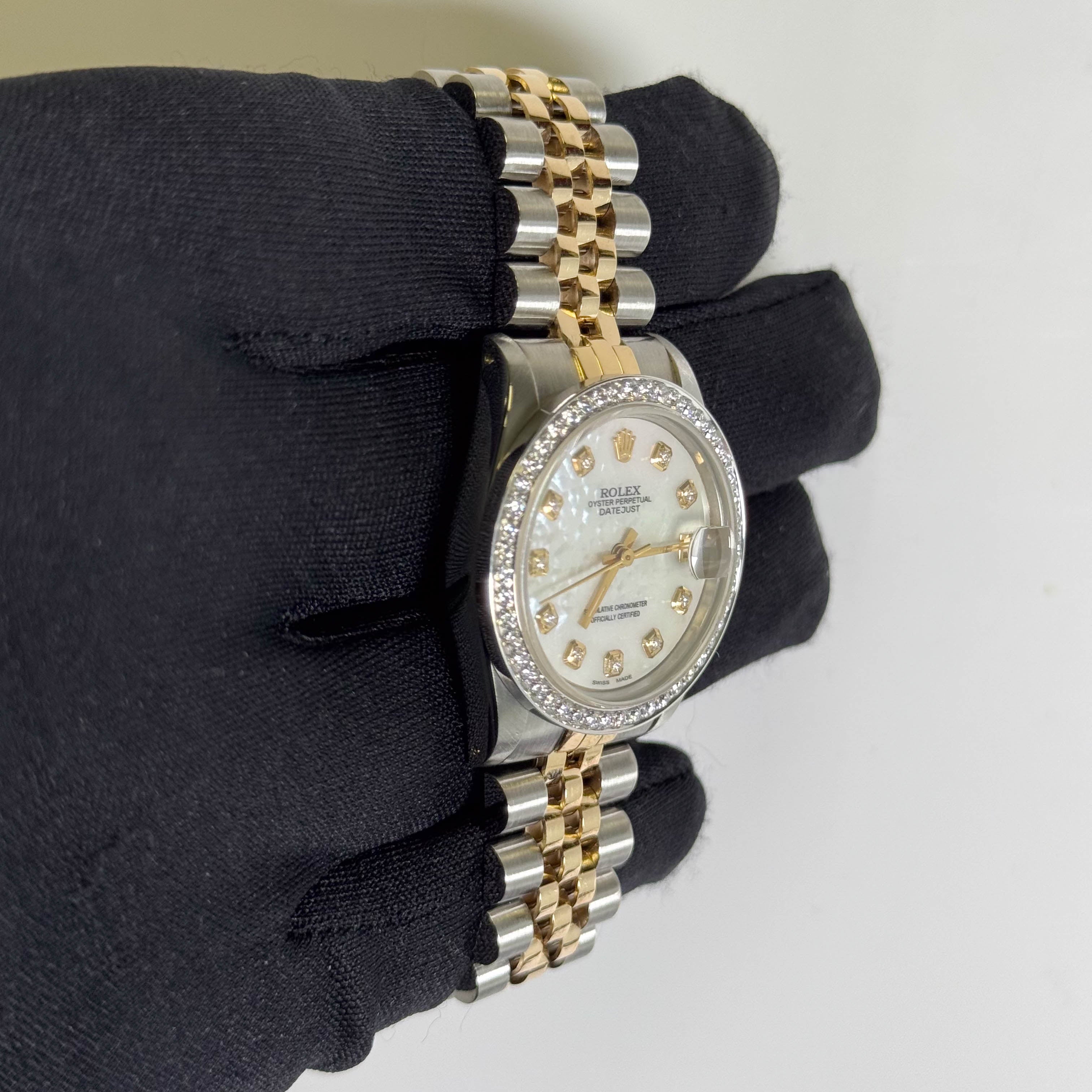 Rolex Datejust 31mm MOP Dial Watch Ref# 68273