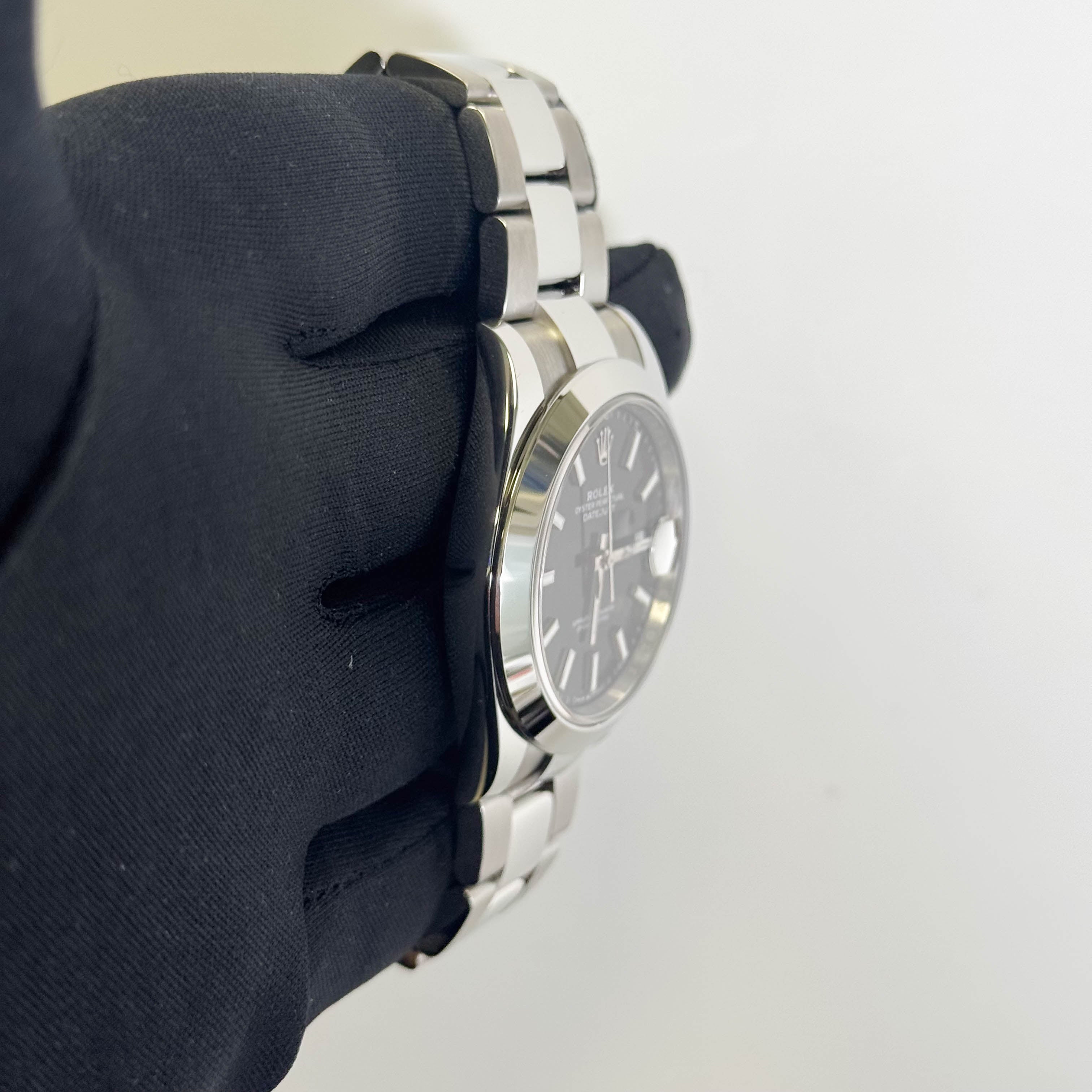 Rolex Datejust 36mm Black Stick Dial Watch Ref# 126300