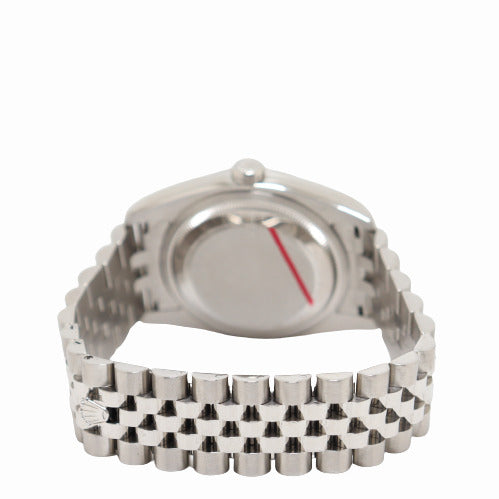 Rolex Datejust 36mm Stainless Blue Roman Jubilee Dial Watch Reference# 116234 - Happy Jewelers Fine Jewelry Lifetime Warranty