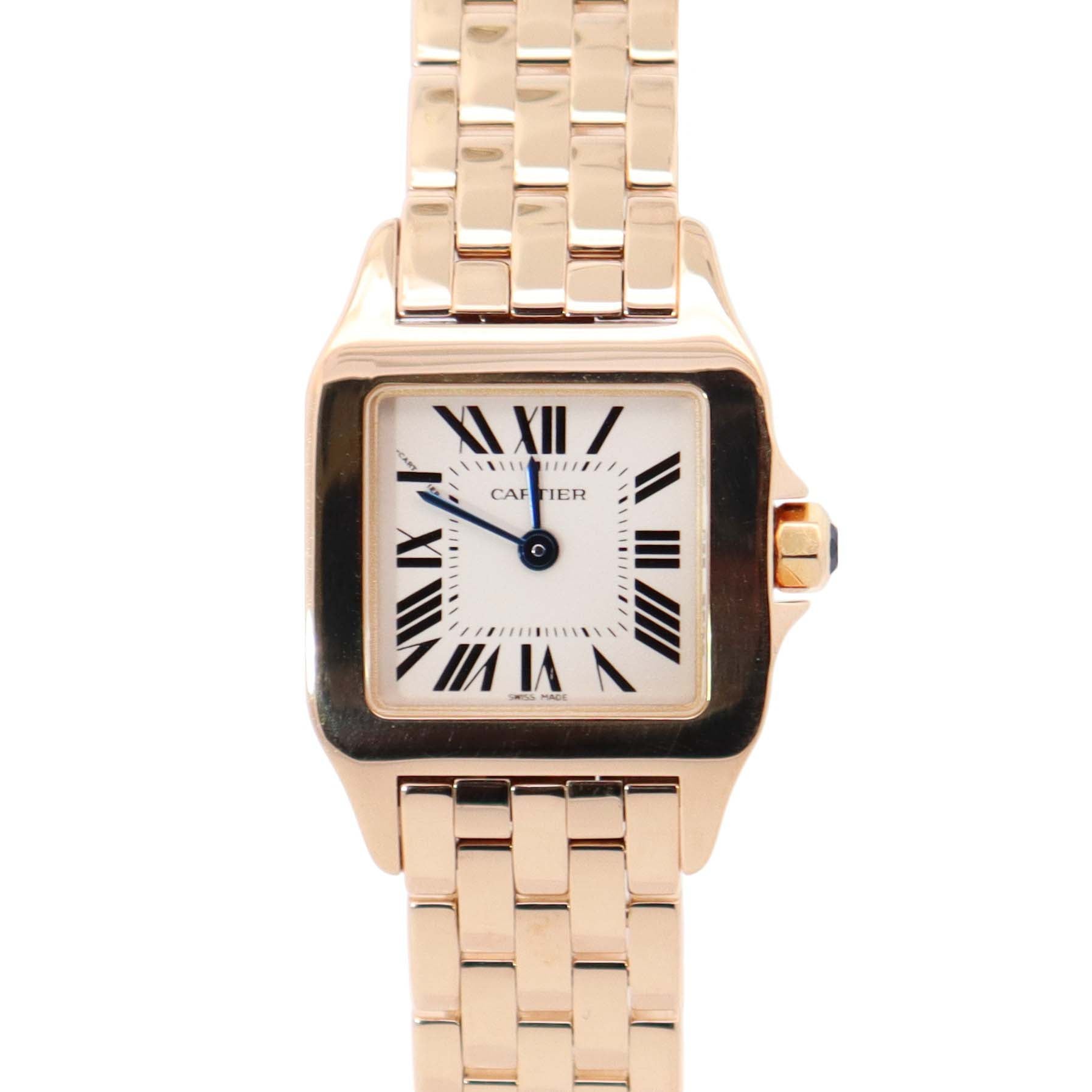 Cartier Santos 29mm White Dial Watch Ref# W25063X9 - Happy Jewelers Fine Jewelry Lifetime Warranty