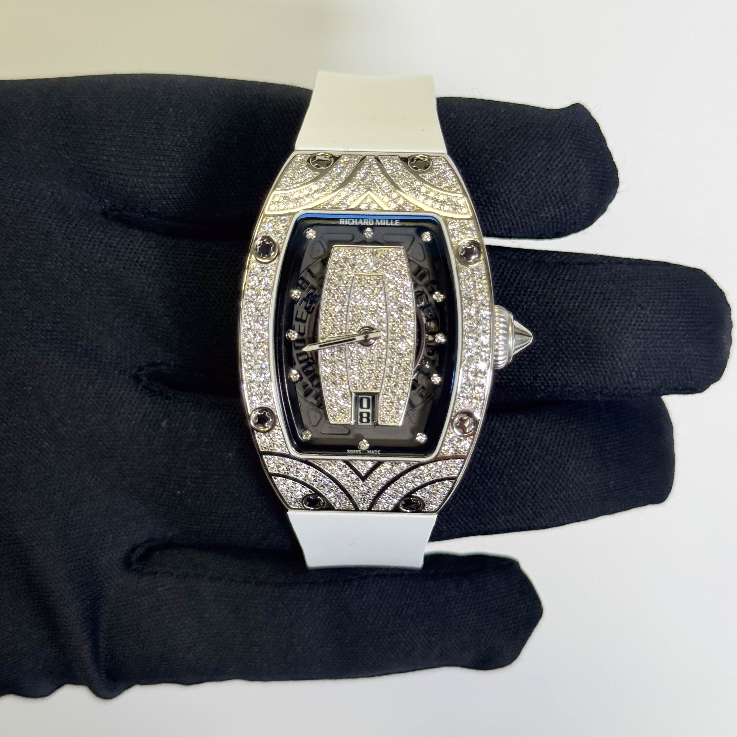 Richard Mille RM007 31mm x 45mm Factory Diamond Dial Watch Ref# RM007