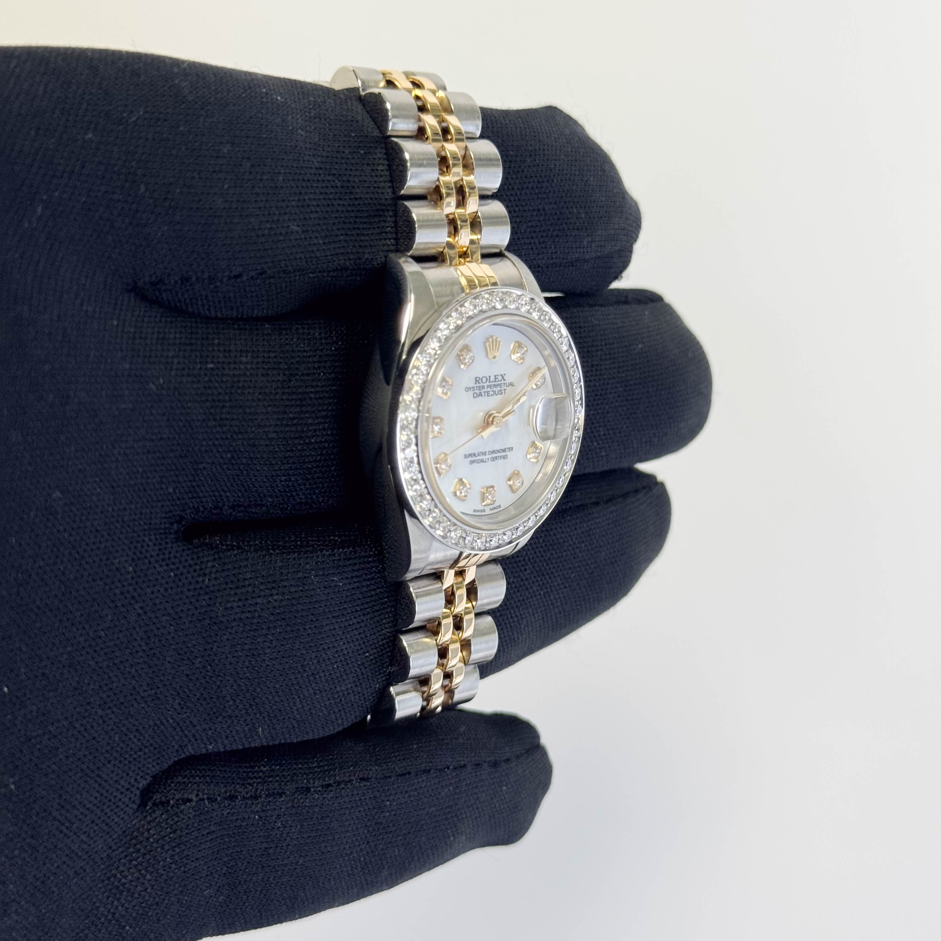 Rolex Datejust 26mm MOP Dial Watch Ref# 69173