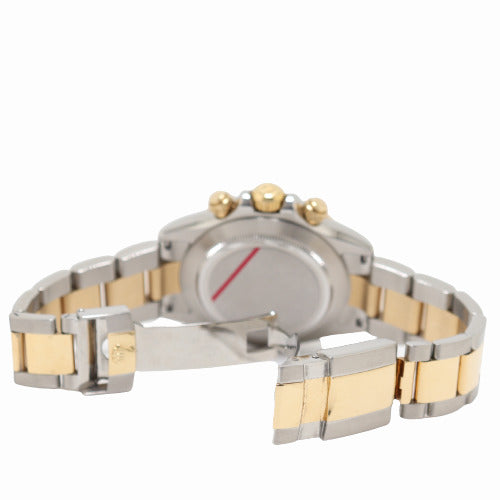 Rolex Men's Daytona Two Tone Yellow Gold and Stainless Steel 40mm Custom Green Chronograph Dial Watch Reference# 116523 - Happy Jewelers Fine Jewelry Lifetime Warranty