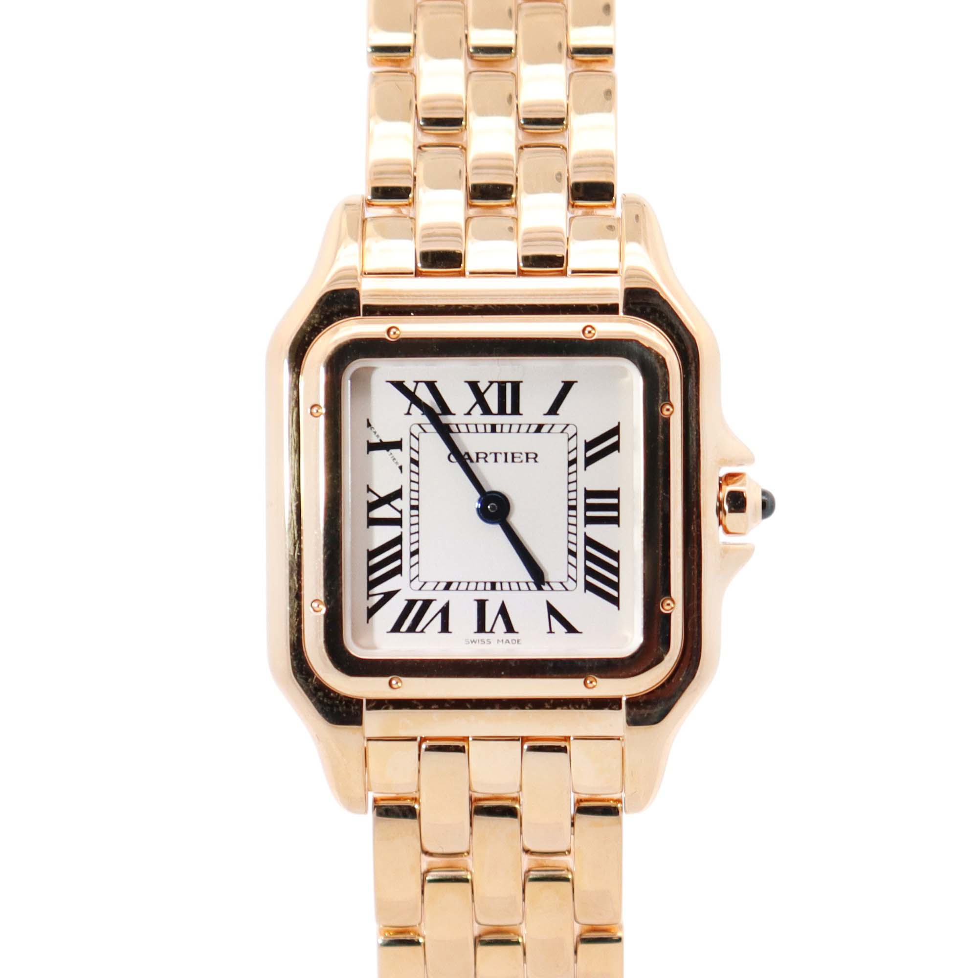 Cartier Panthere 27mm White Dial Watch Ref# WGPN0009 - Happy Jewelers Fine Jewelry Lifetime Warranty