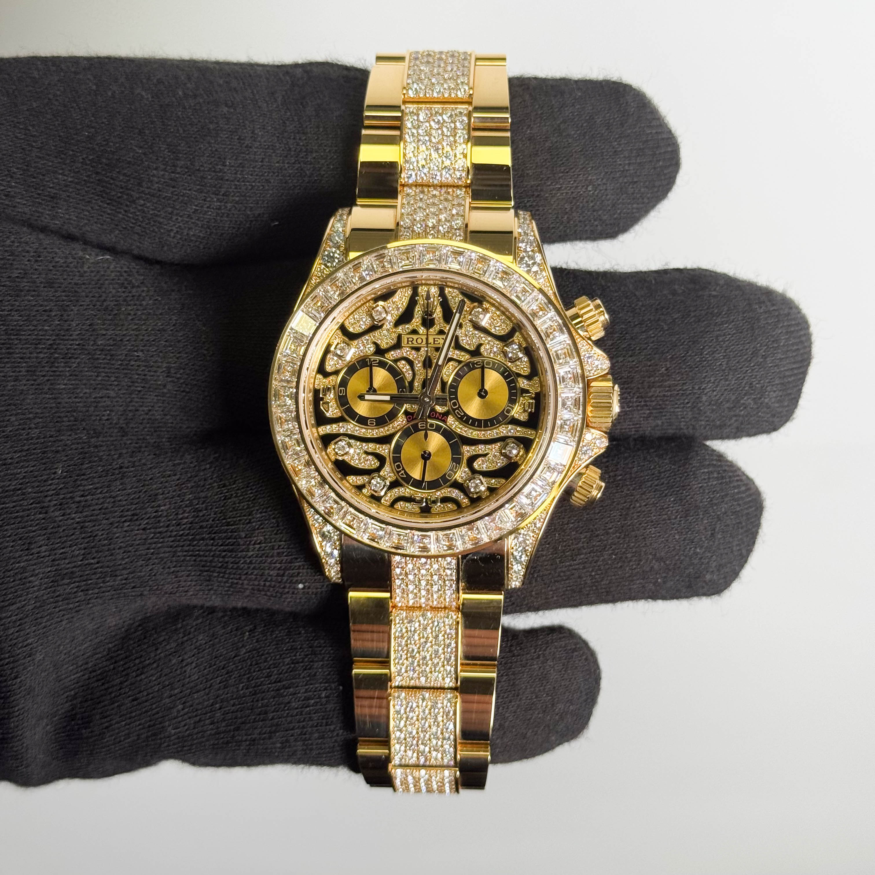 Rolex Daytona 40mm "Eye of the Tiger" Dial Watch Ref# 116598TBR