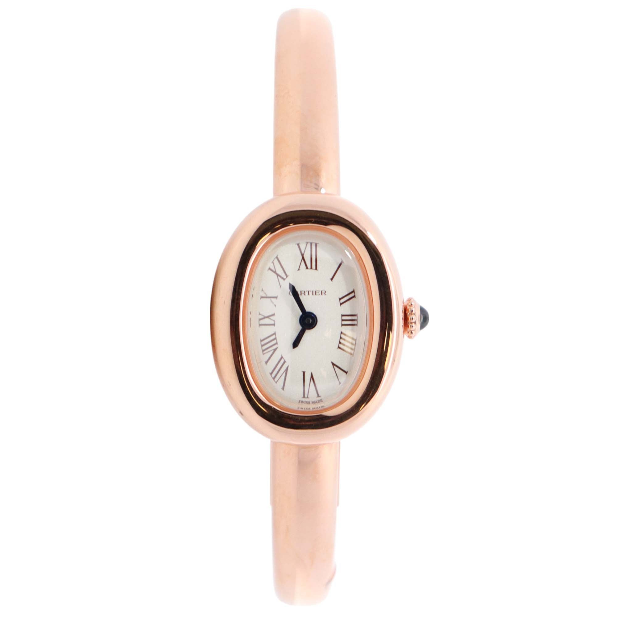 Cartier Baignoire 18.7mm White Dial Watch Ref# WGBA0048 - Happy Jewelers Fine Jewelry Lifetime Warranty