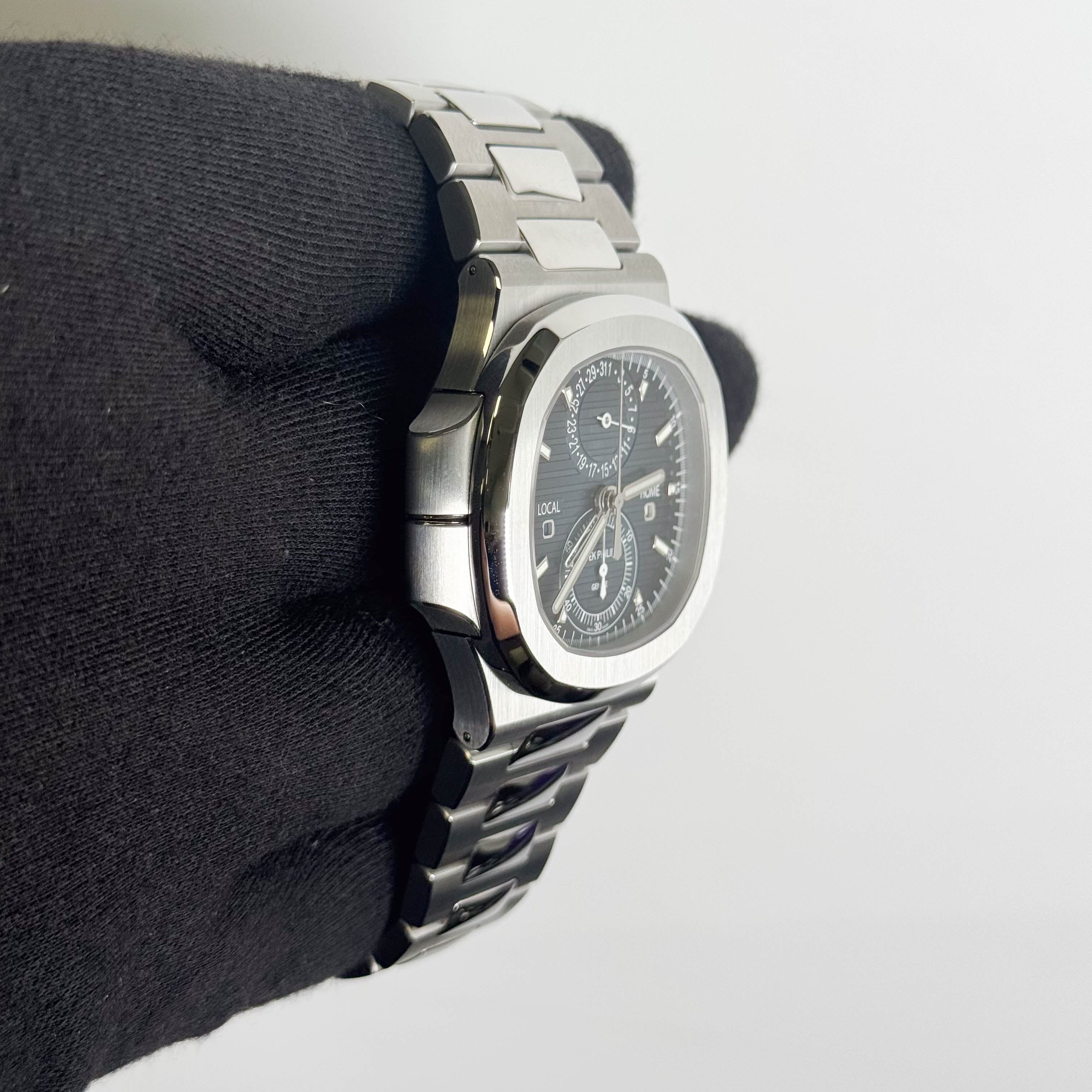 Patek Philippe Nautilus 40.5mm Blue Dial Watch Ref# 5990/1A-001