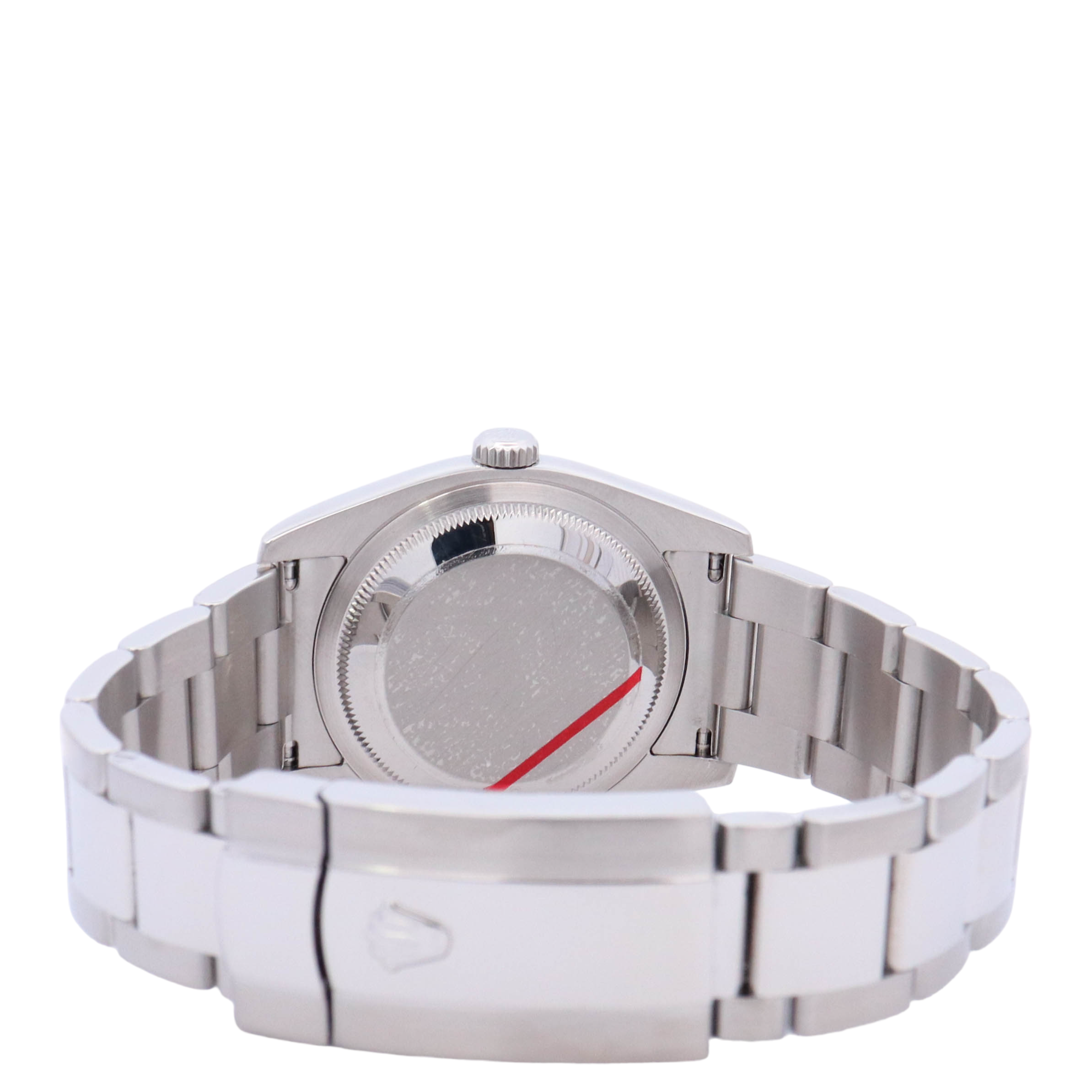 Rolex Datejust Stainless Steel 36mm Black Roman Dial Watch Reference#: 116200 - Happy Jewelers Fine Jewelry Lifetime Warranty