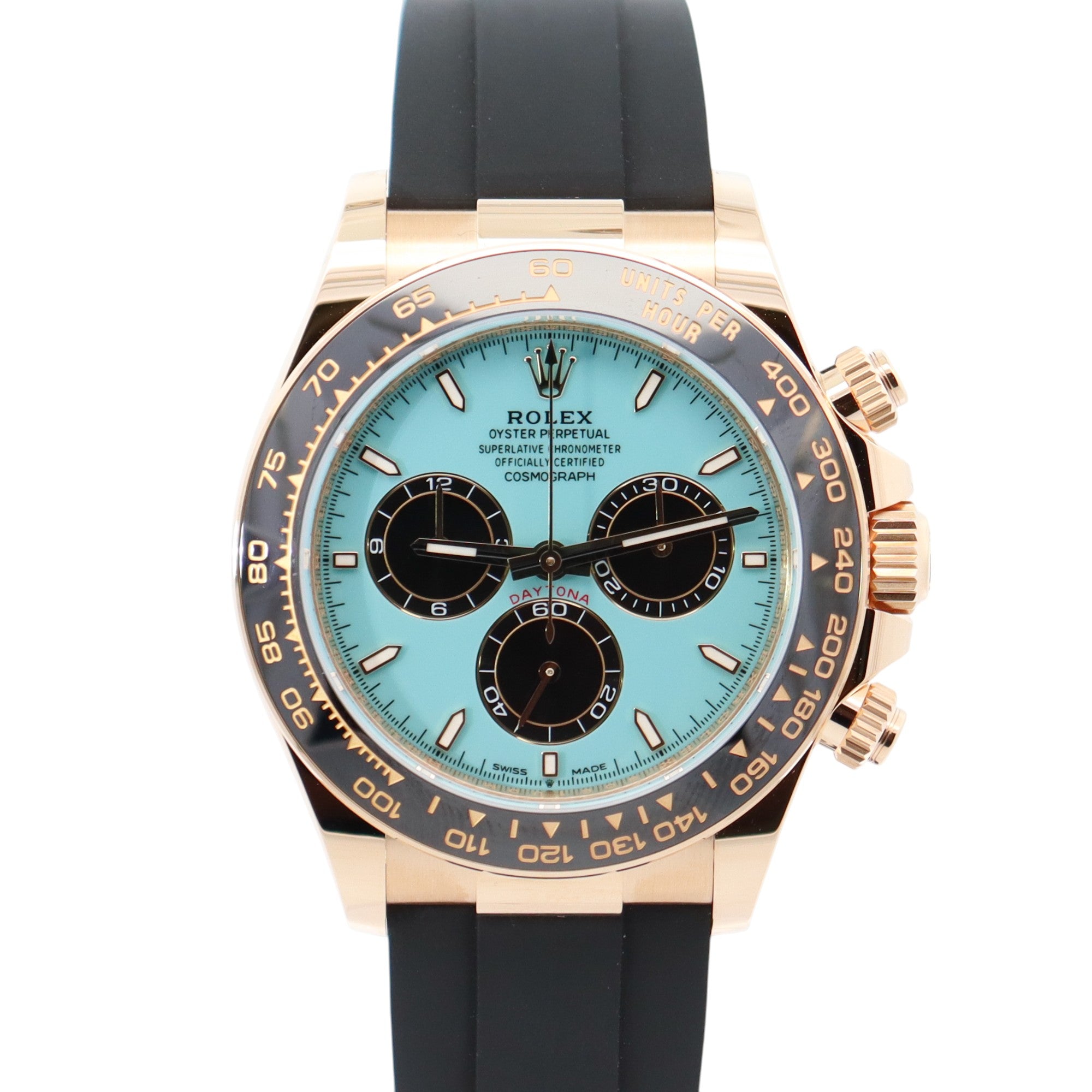 Rolex Daytona 40mm Turquoise Dial Watch Ref# 126518LN – Happy Jewelers
