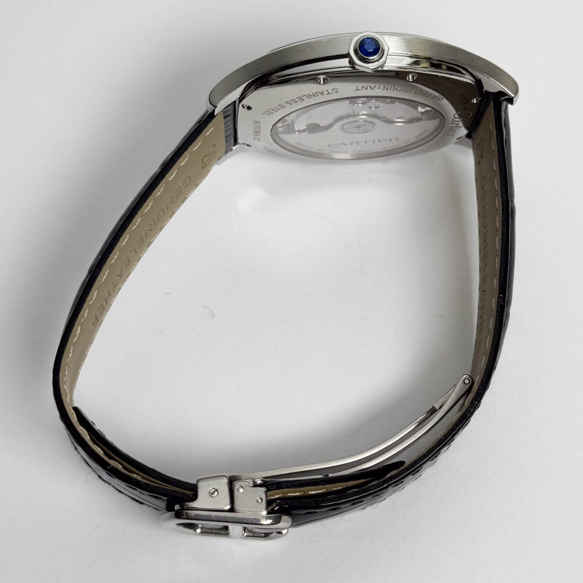 Cartier Drive 41mm Black Dial Watch Ref# WSNM0006