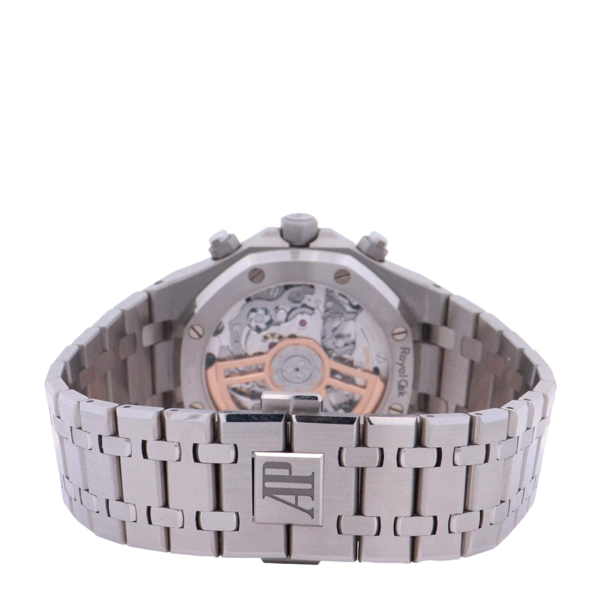 Audemars Piguet Royal Oak 41mm Stainless Steel Black Chronograph Dial Watch Reference# 26240ST.OO.1320ST.06 - Happy Jewelers Fine Jewelry Lifetime Warranty