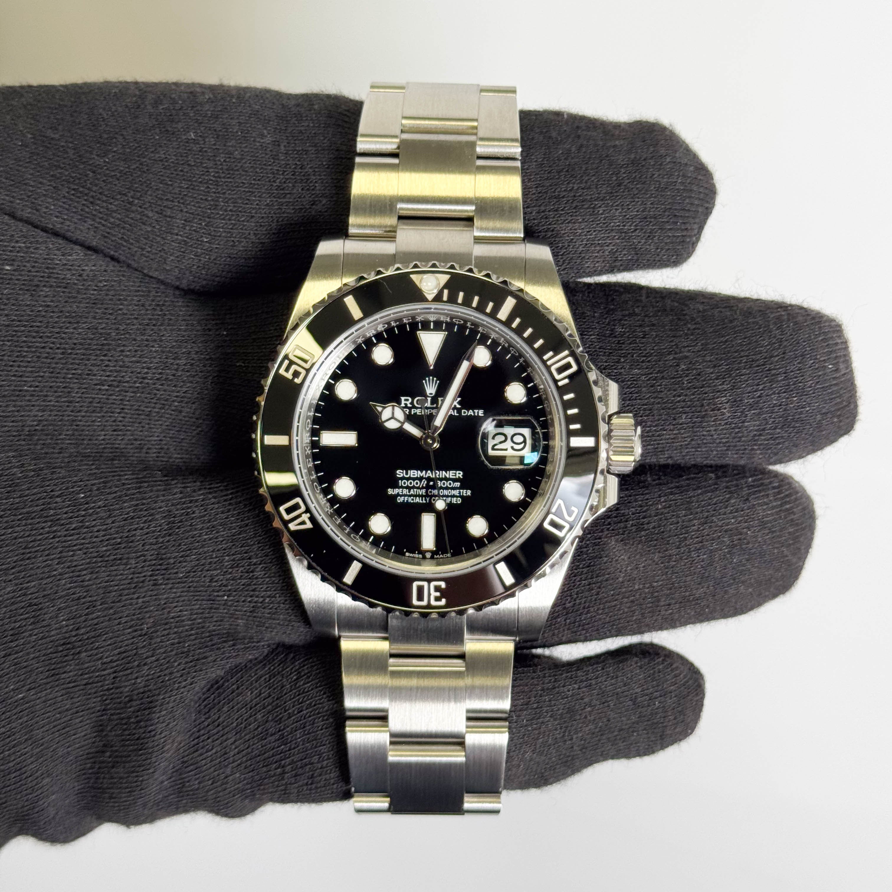 Rolex Submariner 41mm Black Dial Watch Ref# 126610LN