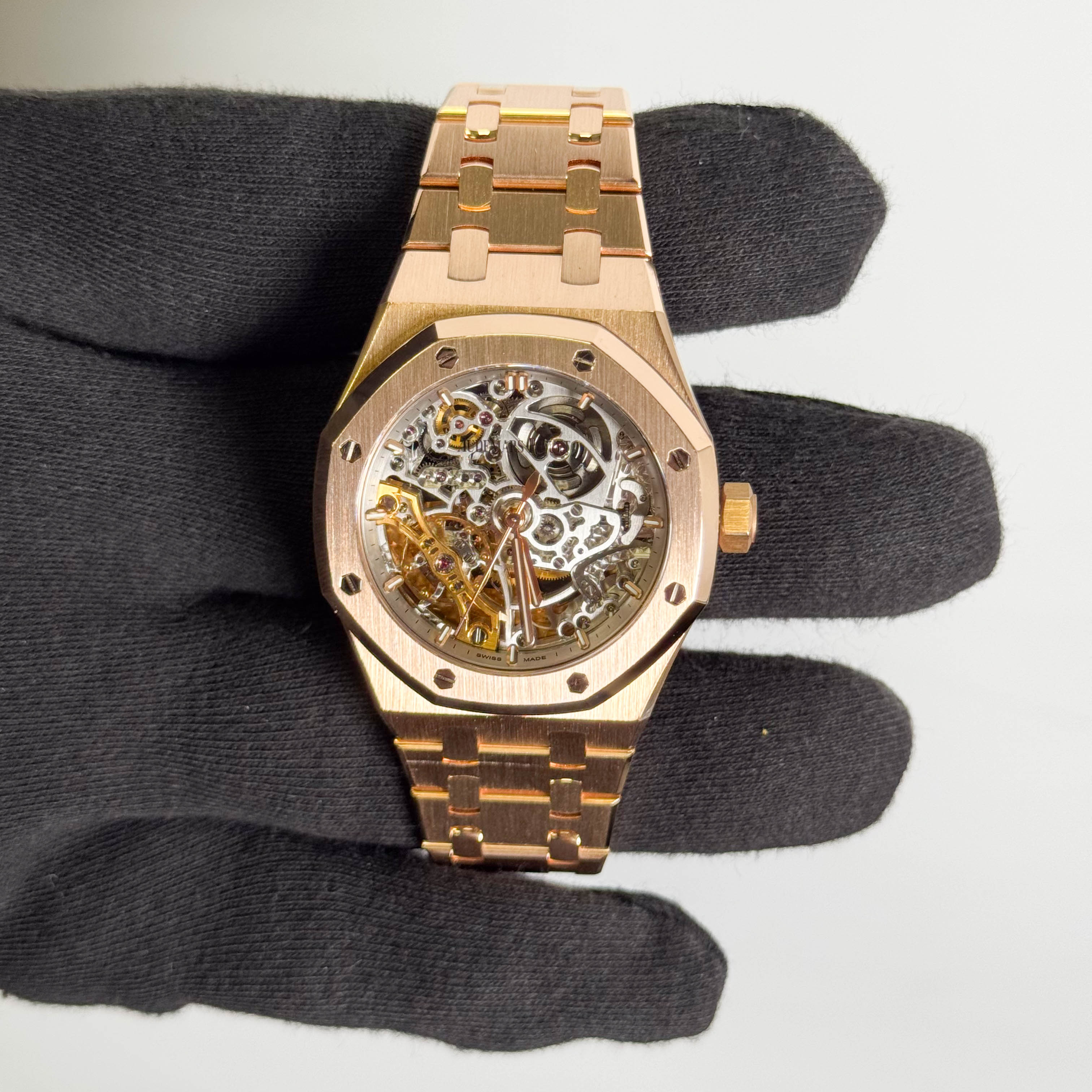 Audemars Piguet Royal Oak 37mm Open Work Dial Watch Ref# 15467OR.OO.1256OR.02