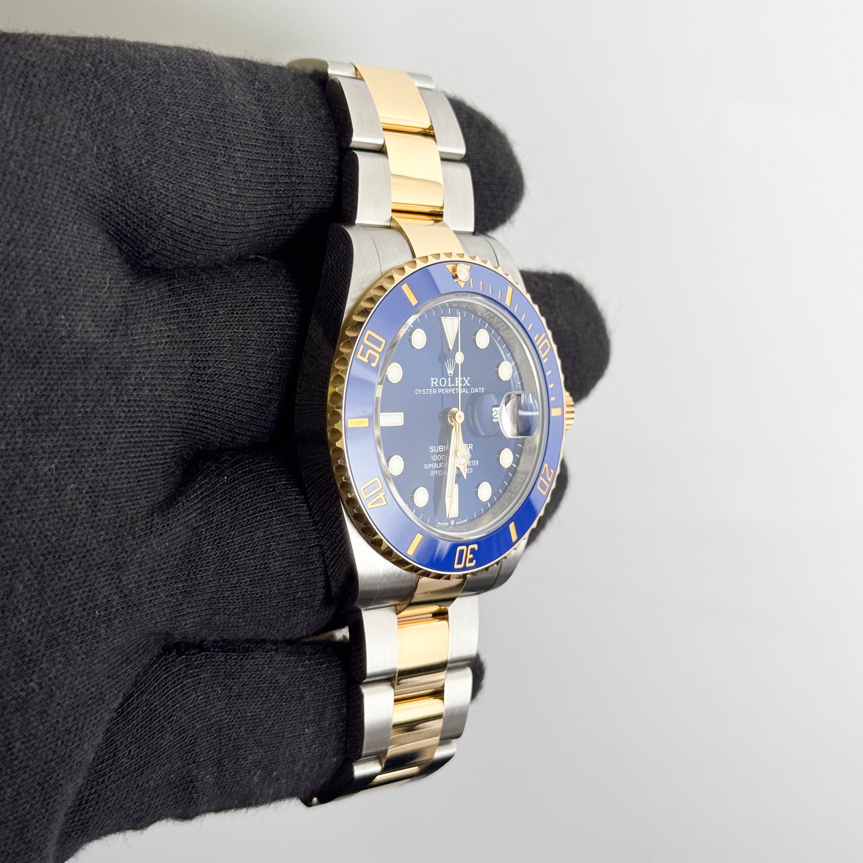 Rolex Submariner 41mm Blue Dial Watch Ref# 126613LB