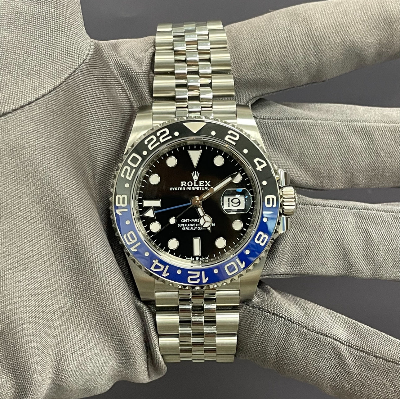 Rolex GMT Master II 40mm Black Dial Ref# 126710 - Happy Jewelers Fine Jewelry Lifetime Warranty