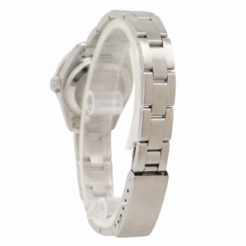 Rolex Datejust Stainless Steel 26mm Custom White MOP Diamond Dial Watch Reference# 69190 - Happy Jewelers Fine Jewelry Lifetime Warranty