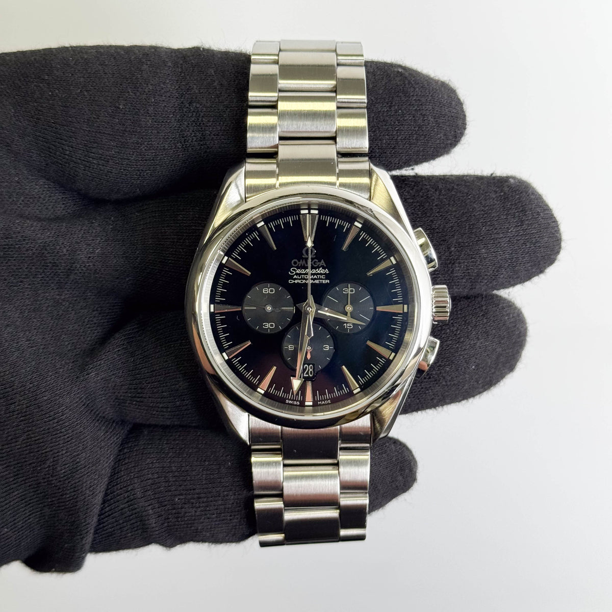 Omega Seamaster Aquaterra 42mm Black Dial Watch Ref# 2512.50