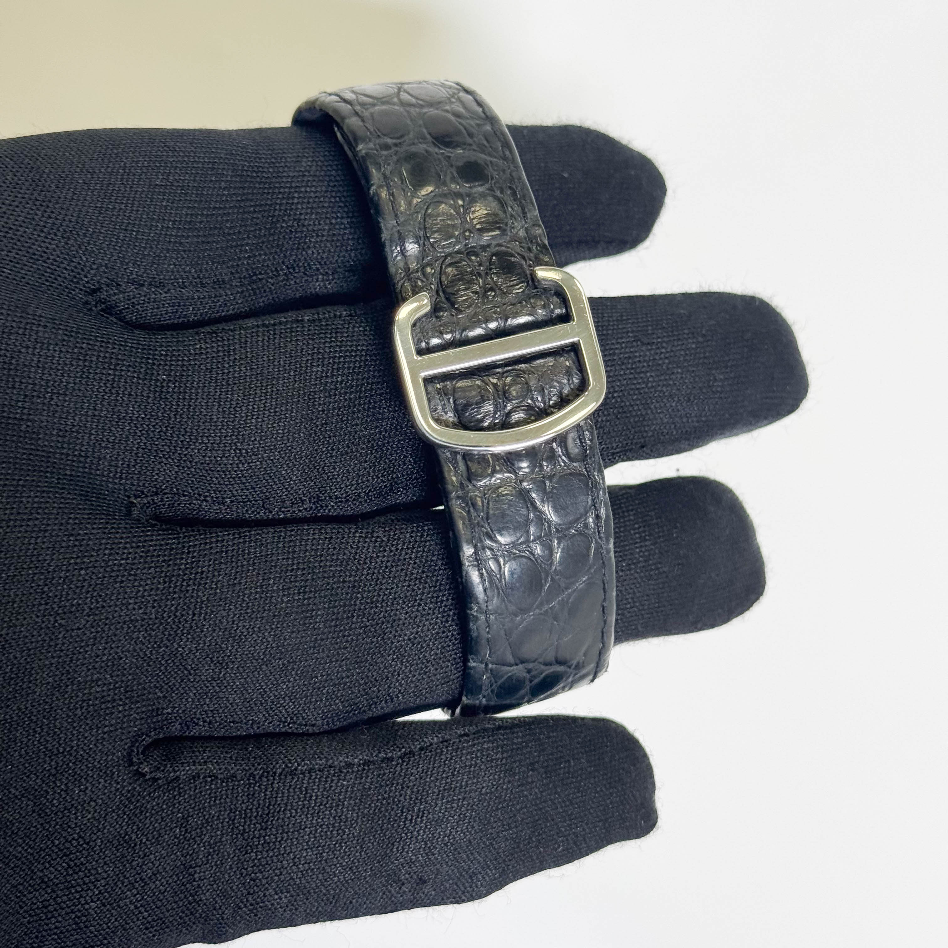 Cartier Tank Solo Stainless Steel 35mm Silver Dial Watch Ref# W1018355 - Happy Jewelers Fine Jewelry Lifetime Warranty