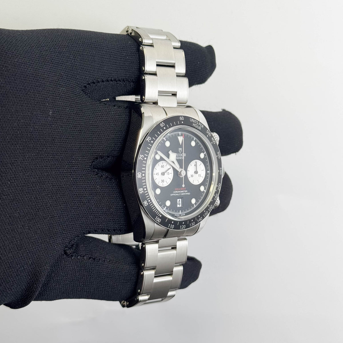 Tudor Black Bay Chrono 41mm Black Dial Watch Ref# 79360N