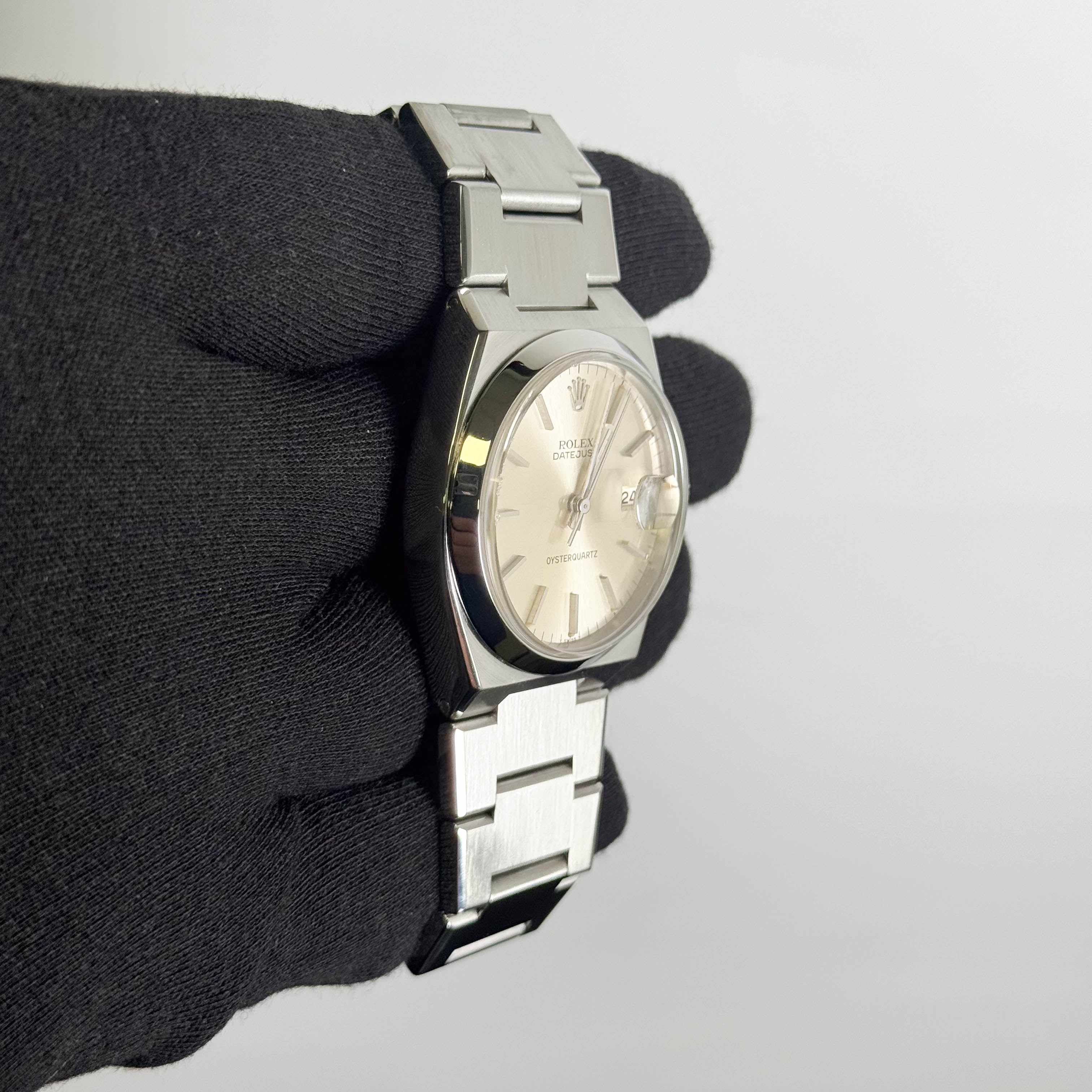 Rolex Datejust 36mm Silver Dial Watch Ref# 17000
