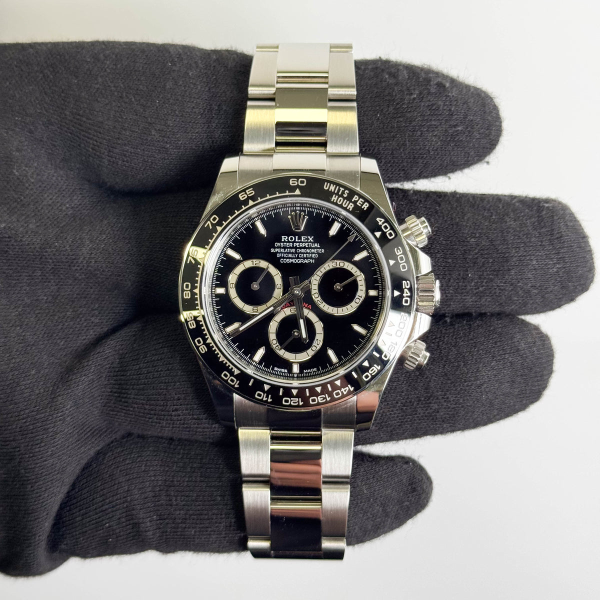 Rolex Daytona 40mm Black Dial Watch Ref# 126500LN