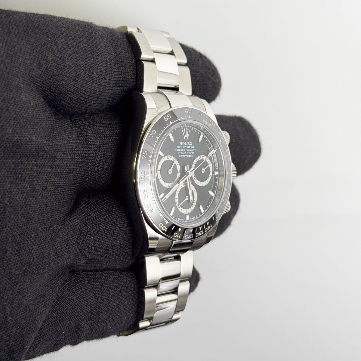 Rolex Daytona 40mm Black Dial Watch Ref# 126500LN