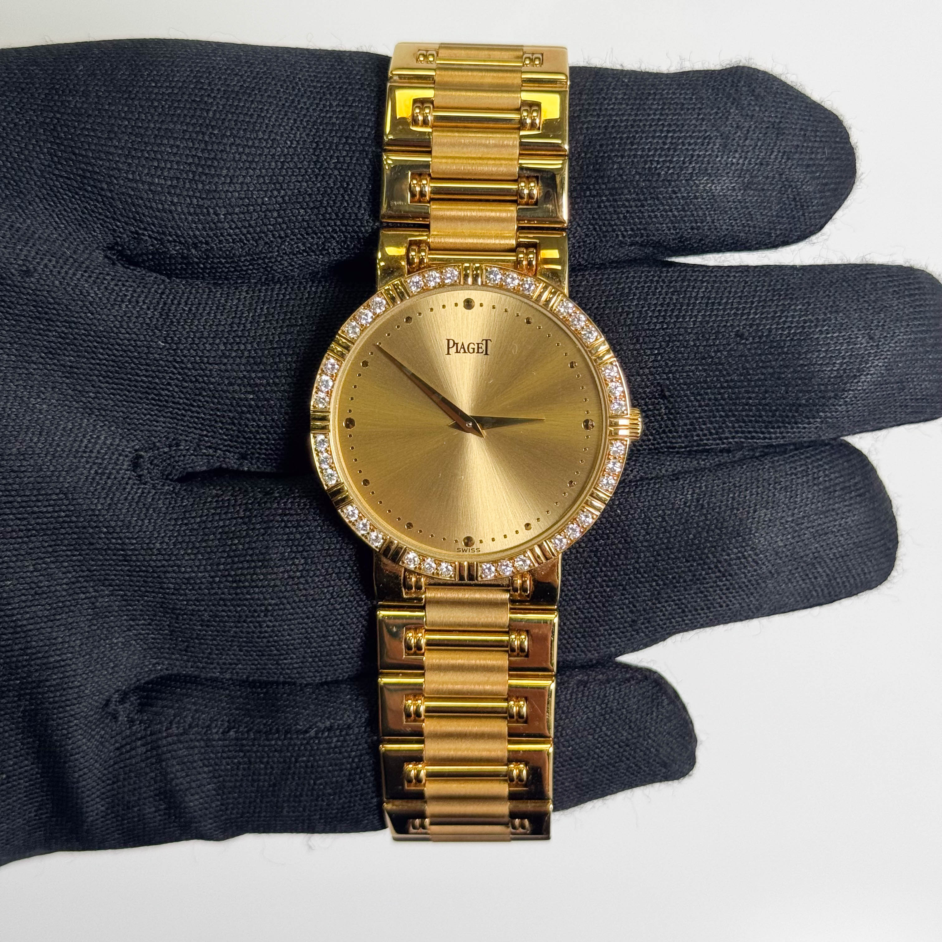 Piaget Dancer 31mm Champagne Dial Watch # GOA03373 - Happy Jewelers Fine Jewelry Lifetime Warranty