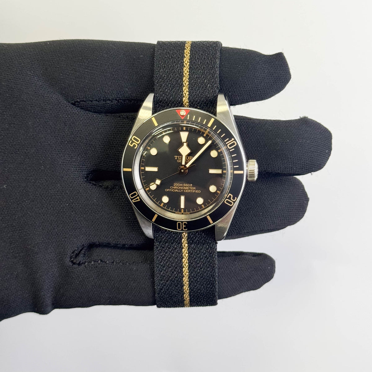 Tudor Black Bay 39mm Black Dial Watch Ref# 79030N