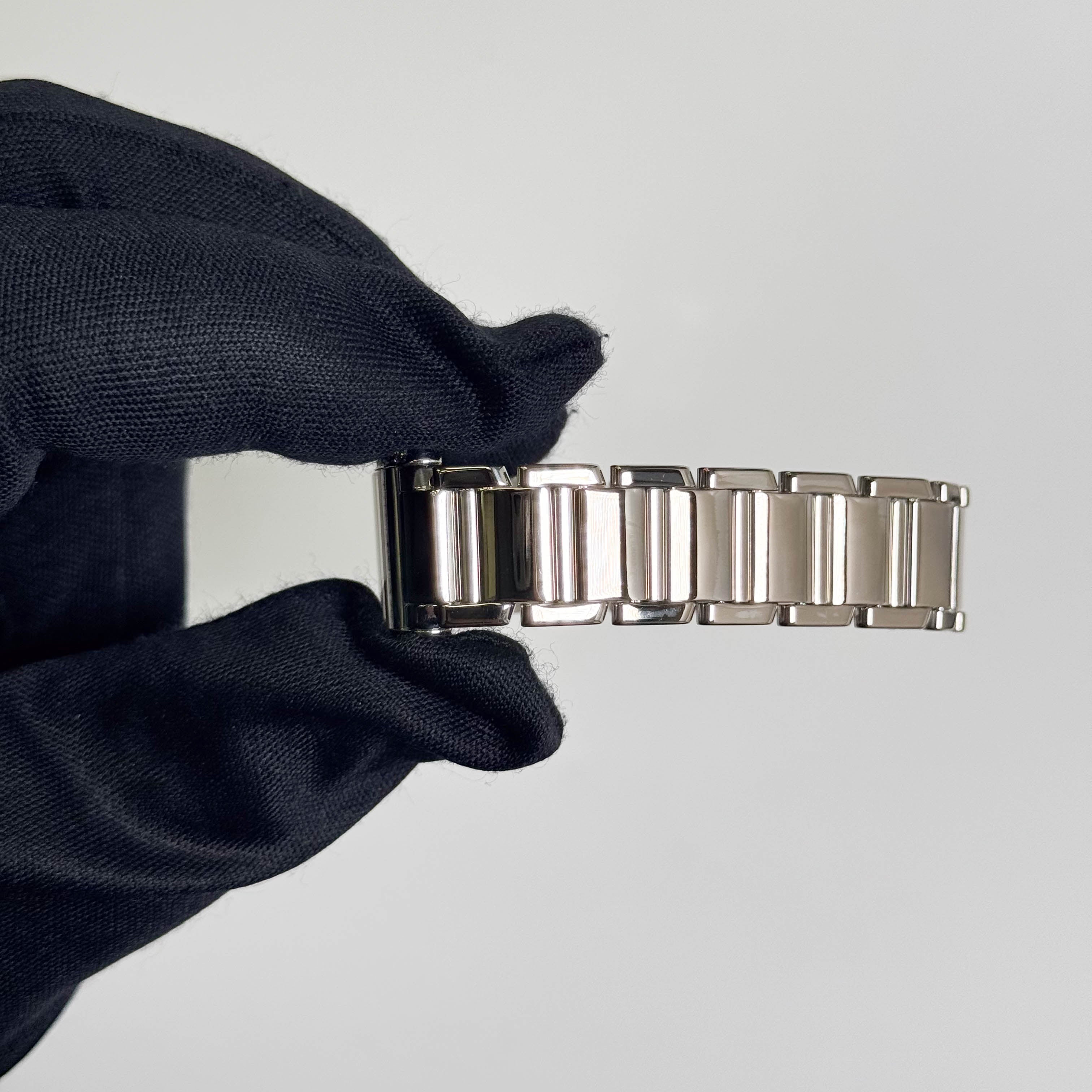 Cartier Tank Francaise White Gold 20mm White Dial Watch Ref# WE100253 - Happy Jewelers Fine Jewelry Lifetime Warranty