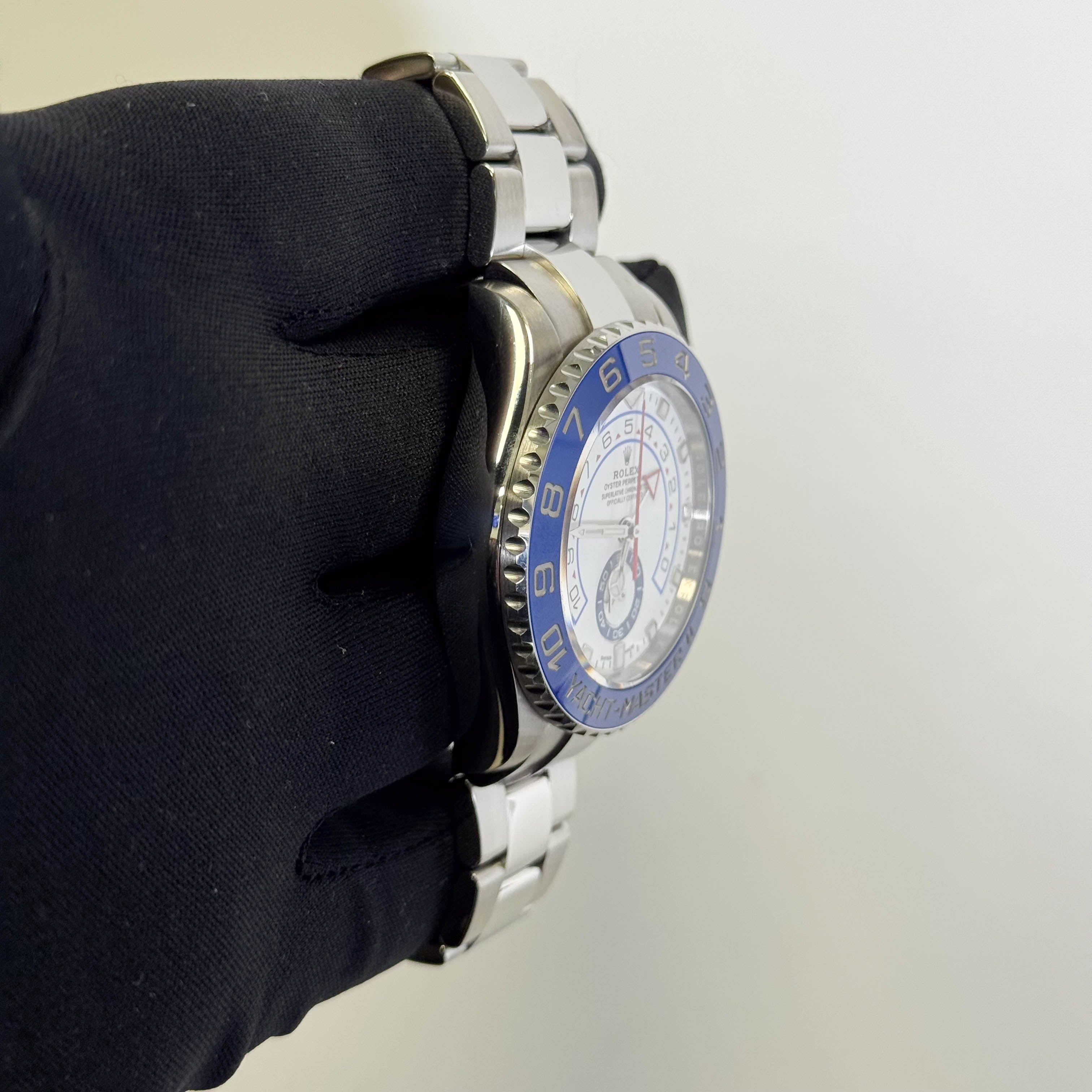 Rolex Yacht-Master II 44mm White Dial Watch Ref# 116680