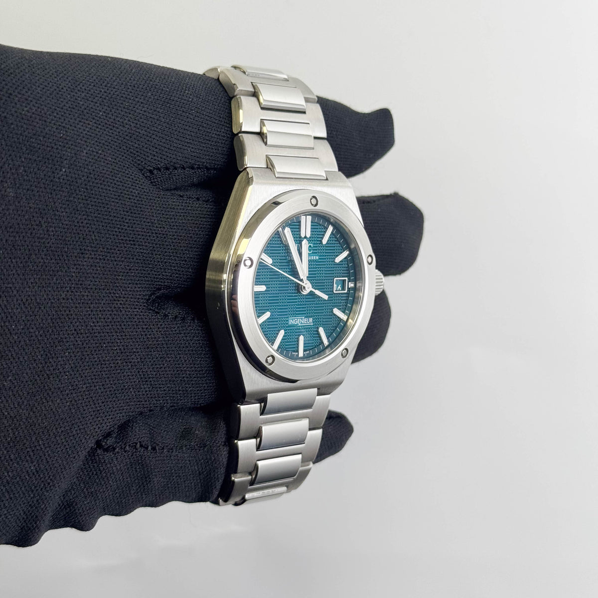 IWC Ingenieur 40mm Green Dial Watch Ref# IW328903